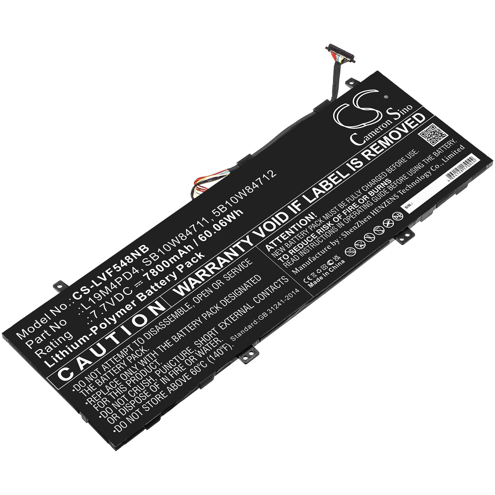 Replacement Battery for Lenovo Flex 5G - CS-LVF548NB-1.jpg