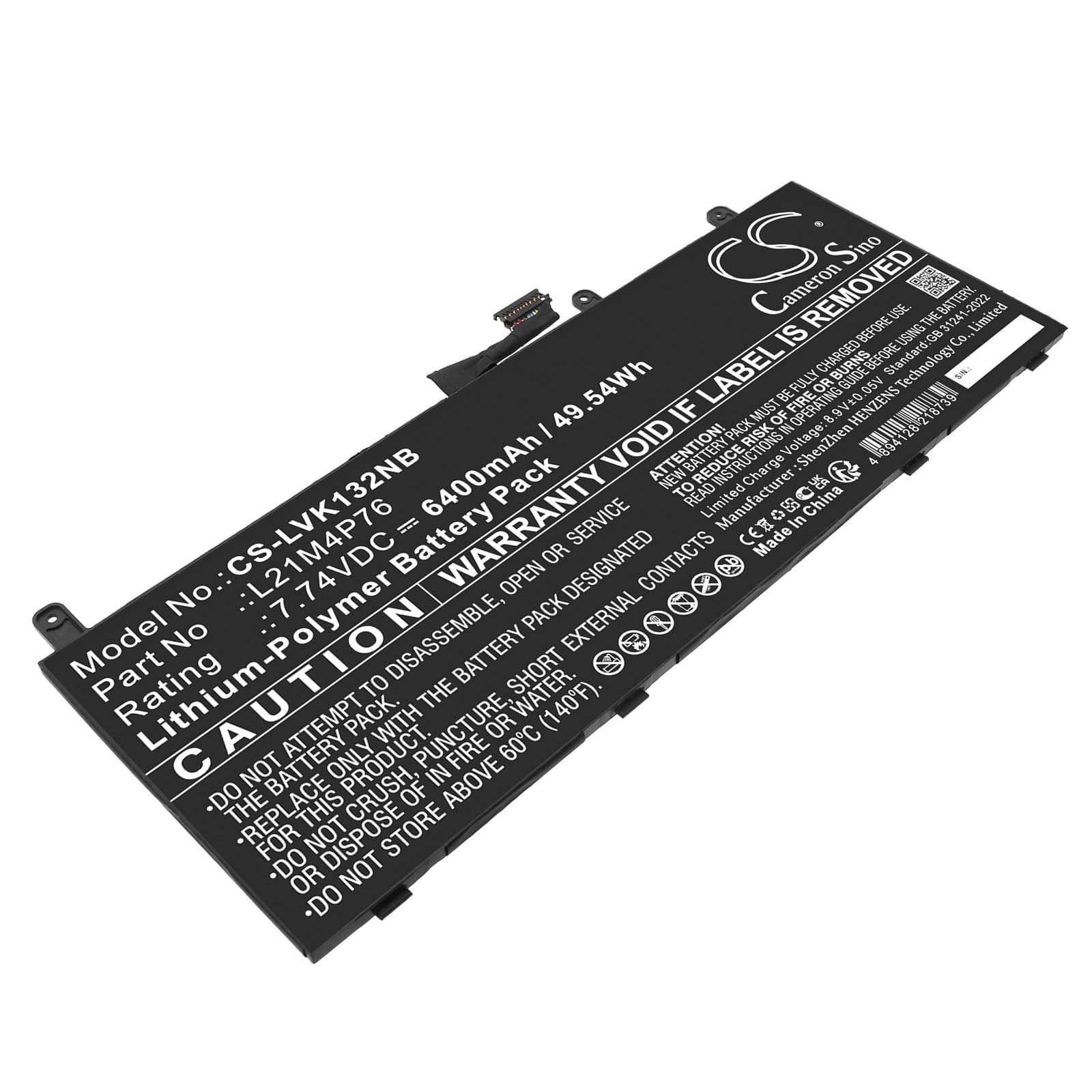 Replacement Battery for Lenovo ThinkPad X13S GEN 1-21BX000EHV - CS-LVK132NB-1.jpg
