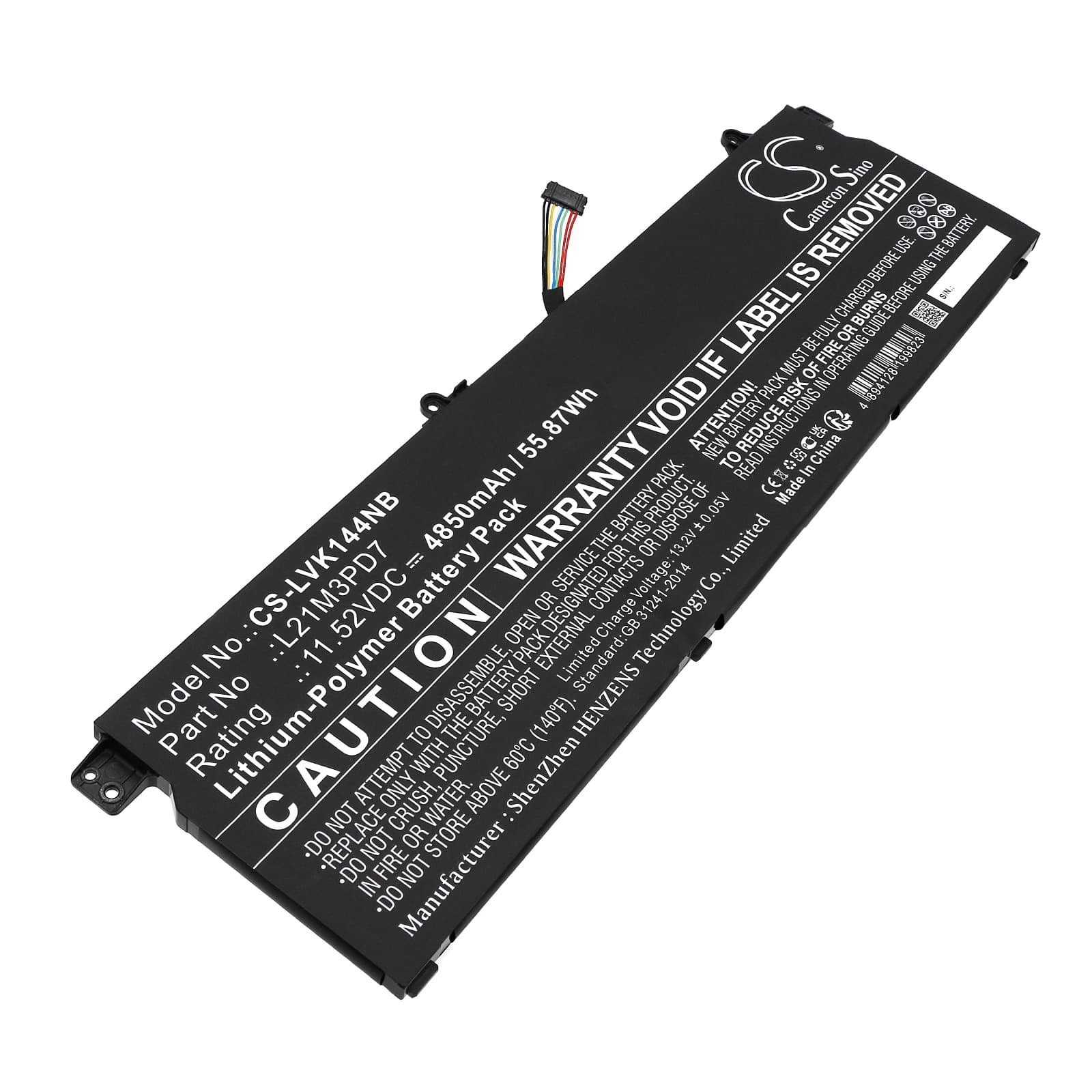 Replacement Battery for Lenovo Thinkbook 14 G4+IAP - CS-LVK144NB-1.jpg