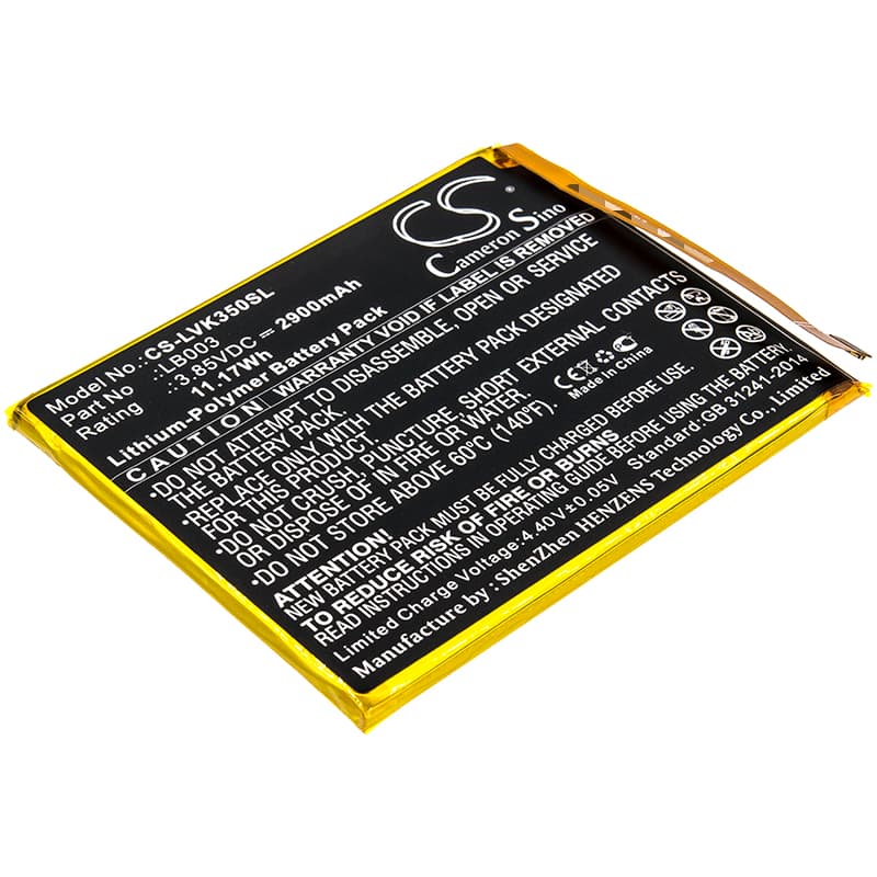 Replacement Battery for Lenovo K5 - CS-LVK350SL-1.jpg