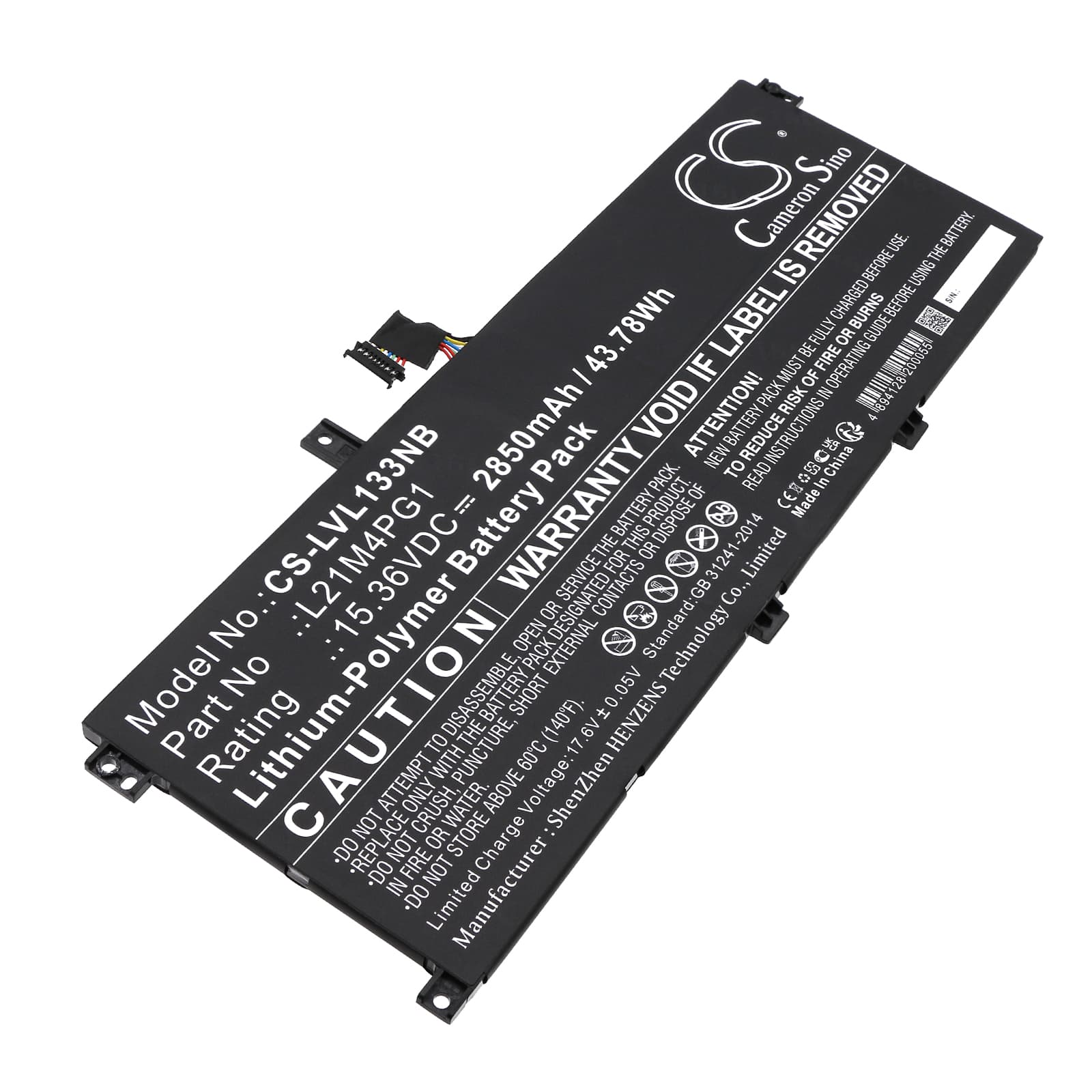Replacement Battery for Lenovo ThinkPad L13 Yoga Gen 3(Intel)21B5003MIU - CS-LVL133NB-1.jpg