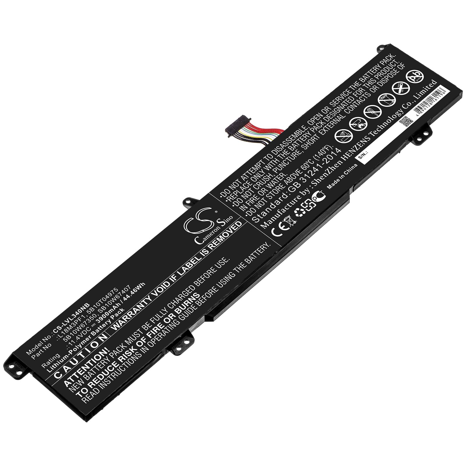 Replacement Battery for Lenovo IdeaPad L340-15IRH - CS-LVL340NB-1.jpg