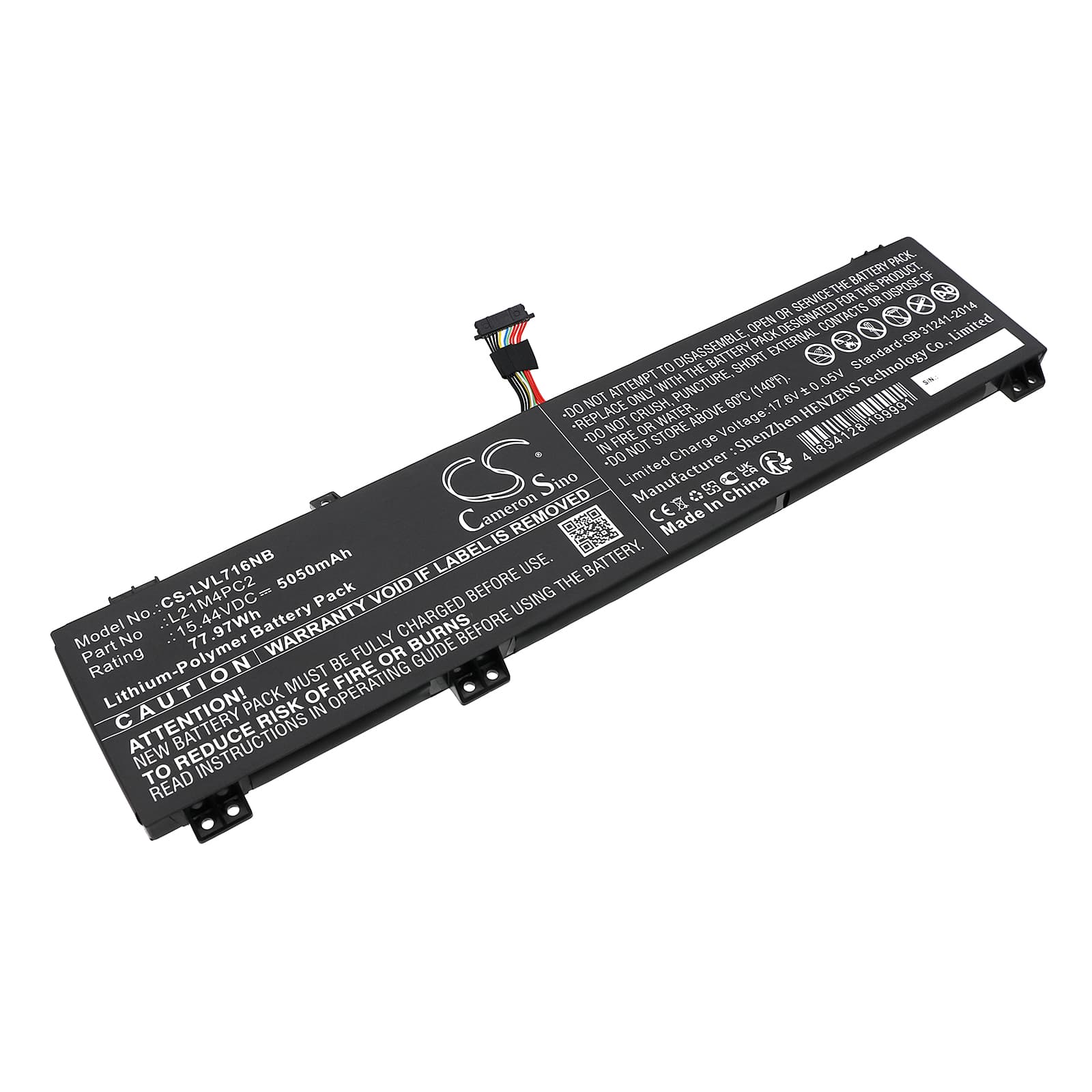 Replacement Battery for Lenovo Legion 7 16IAX7 82TD0099MH - CS-LVL716NB-1.jpg