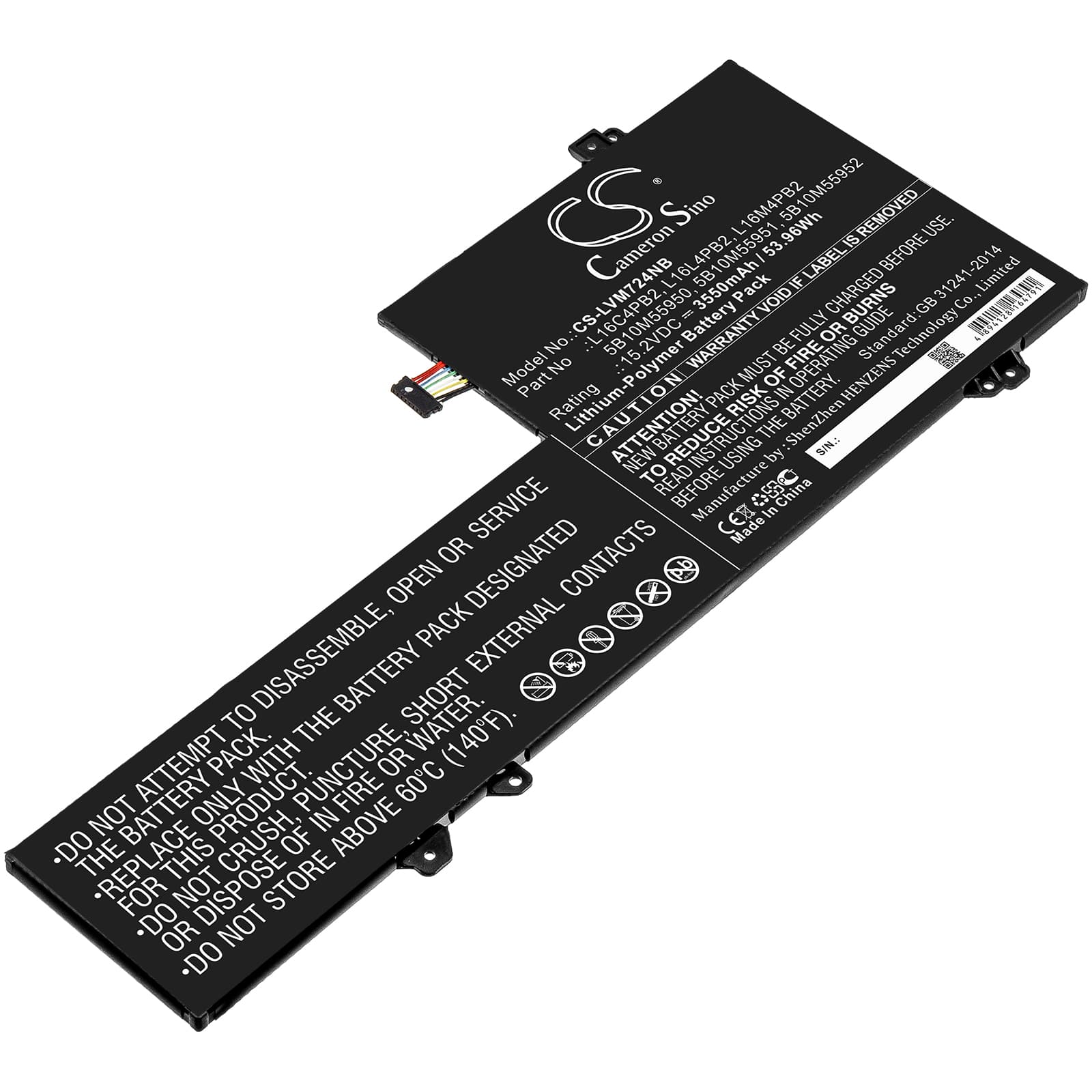 Replacement Battery for Lenovo Xiaoxin Air Pro - CS-LVM724NB-1.jpg