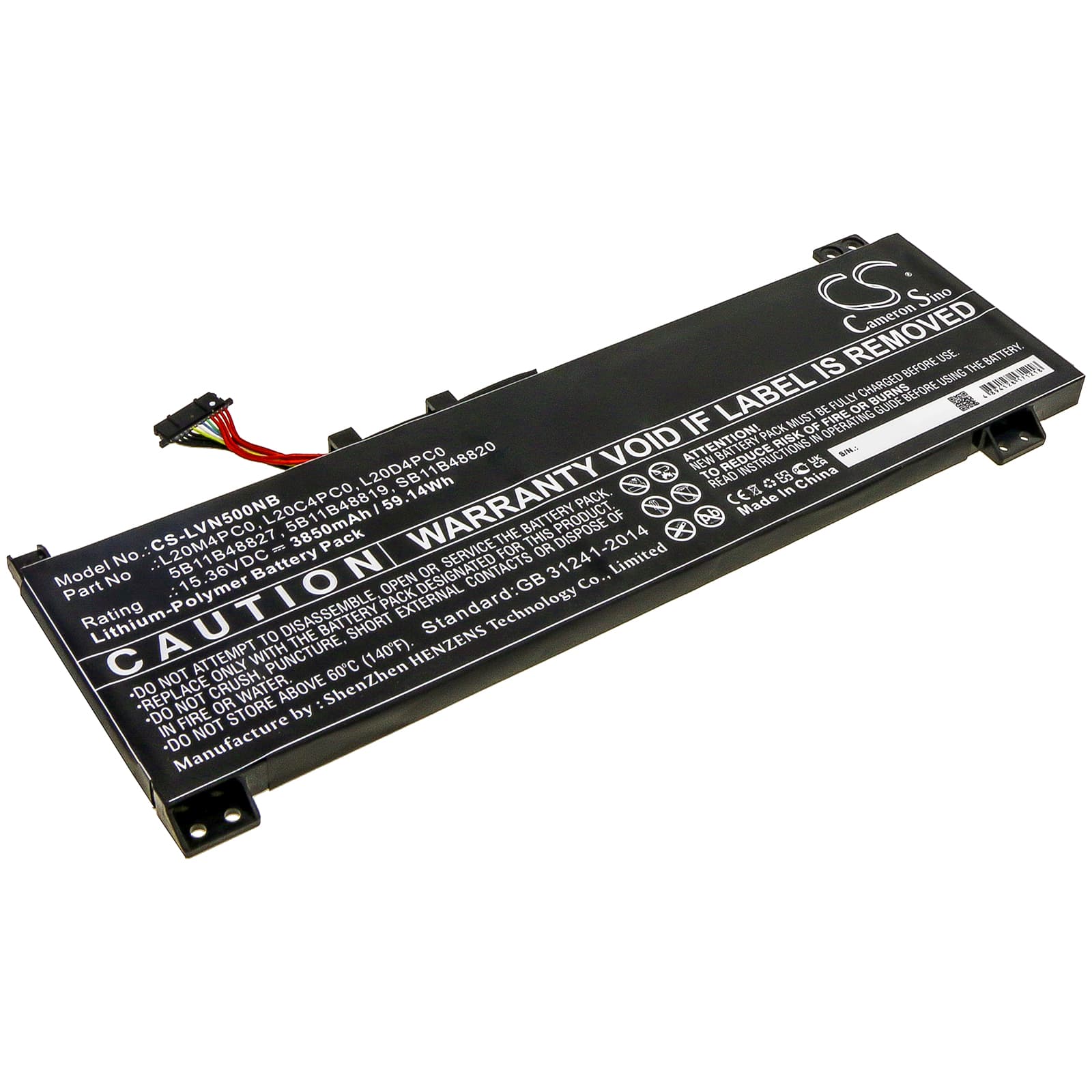 Replacement Battery for Lenovo Legion 5-15ACH6A - CS-LVN500NB-1.jpg