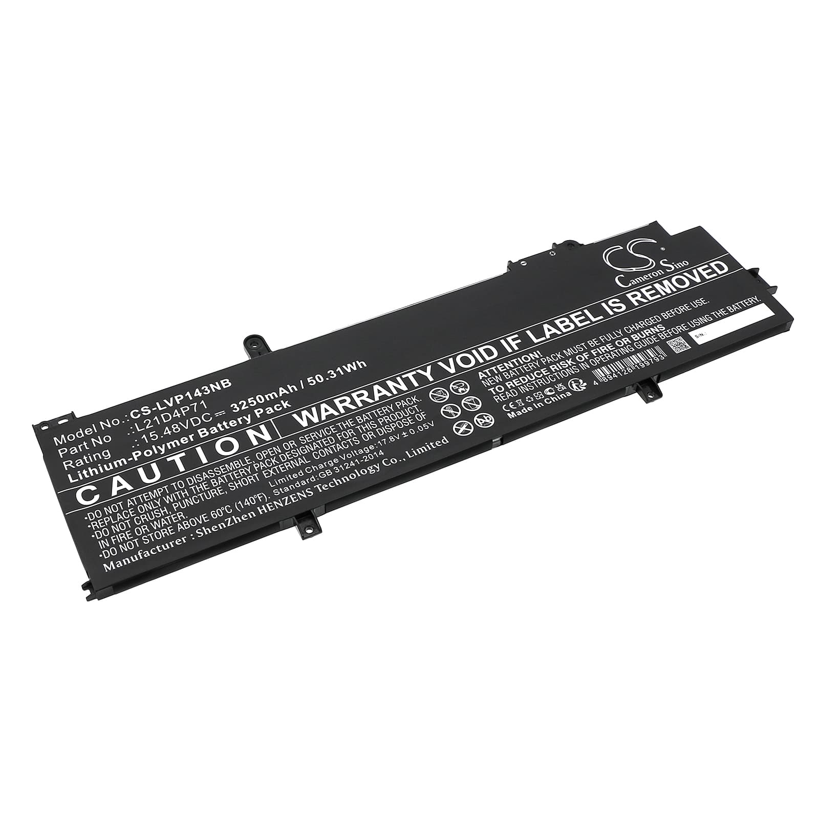 Replacement Battery for Lenovo ThinkPad P14s Gen 3(AMD)21J5000LMZ - CS-LVP143NB-1.jpg