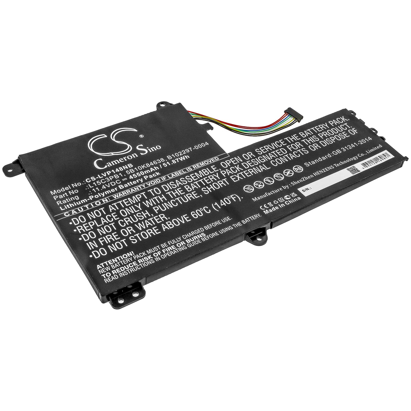 Replacement Battery for Lenovo IdeaPad Flex 4-1480 - CS-LVP148NB-1.jpg