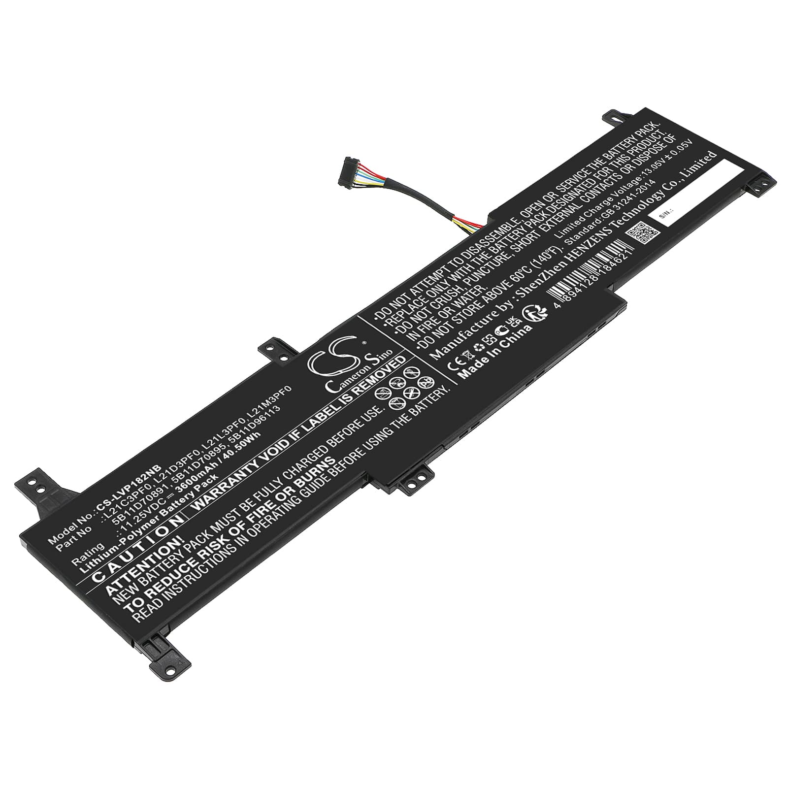 Replacement Battery for Lenovo IdeaPad 1 15IJL7 82LX005DIN - CS-LVP182NB-1.jpg