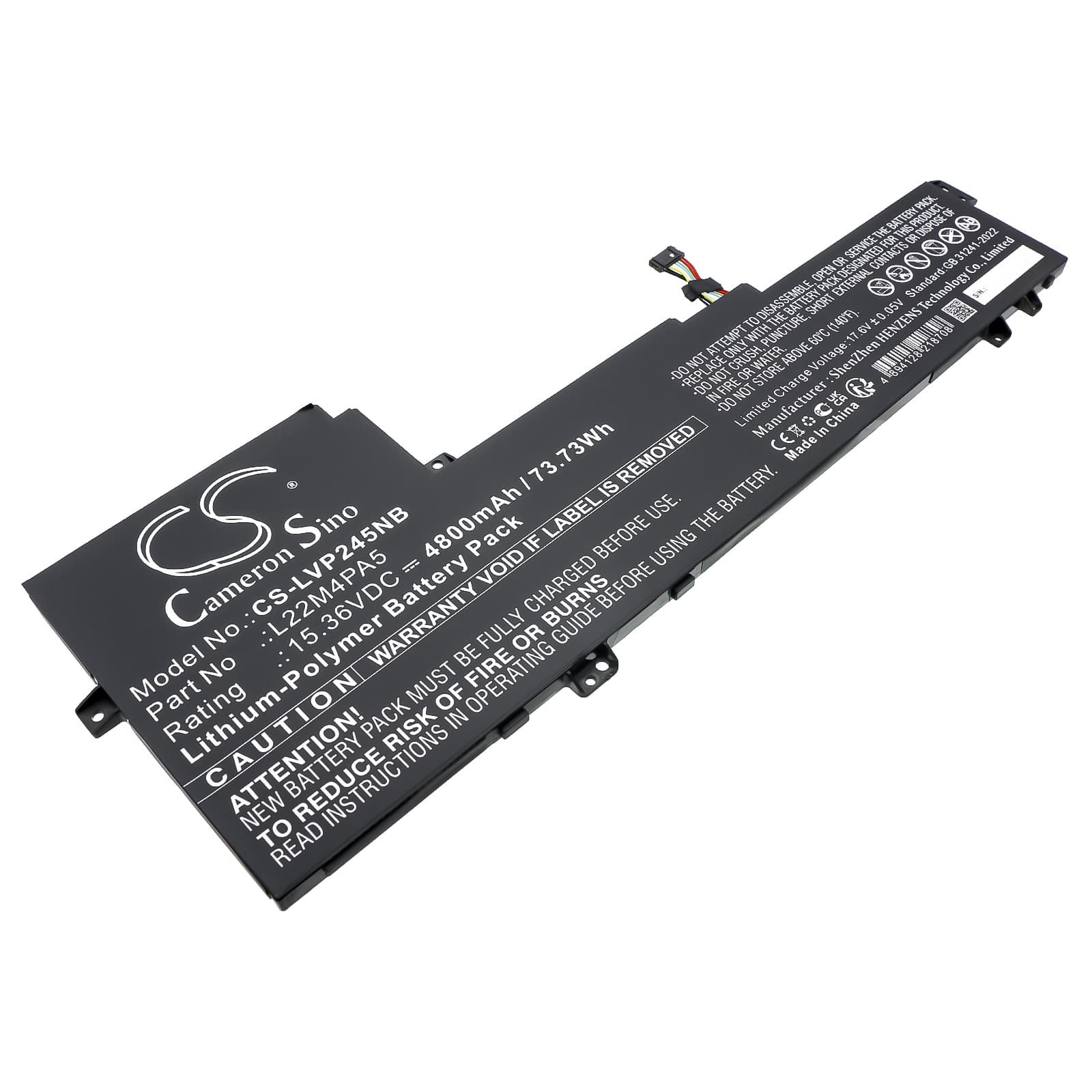 Replacement Battery for Lenovo IdeaPad Slim 5 16ABR8 - CS-LVP245NB-1.jpg