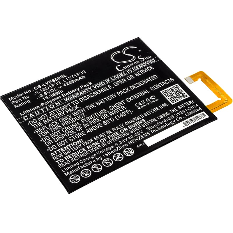 Replacement Battery for Lenovo Tab 2 A8-50 - CS-LVP850SL-1.jpg