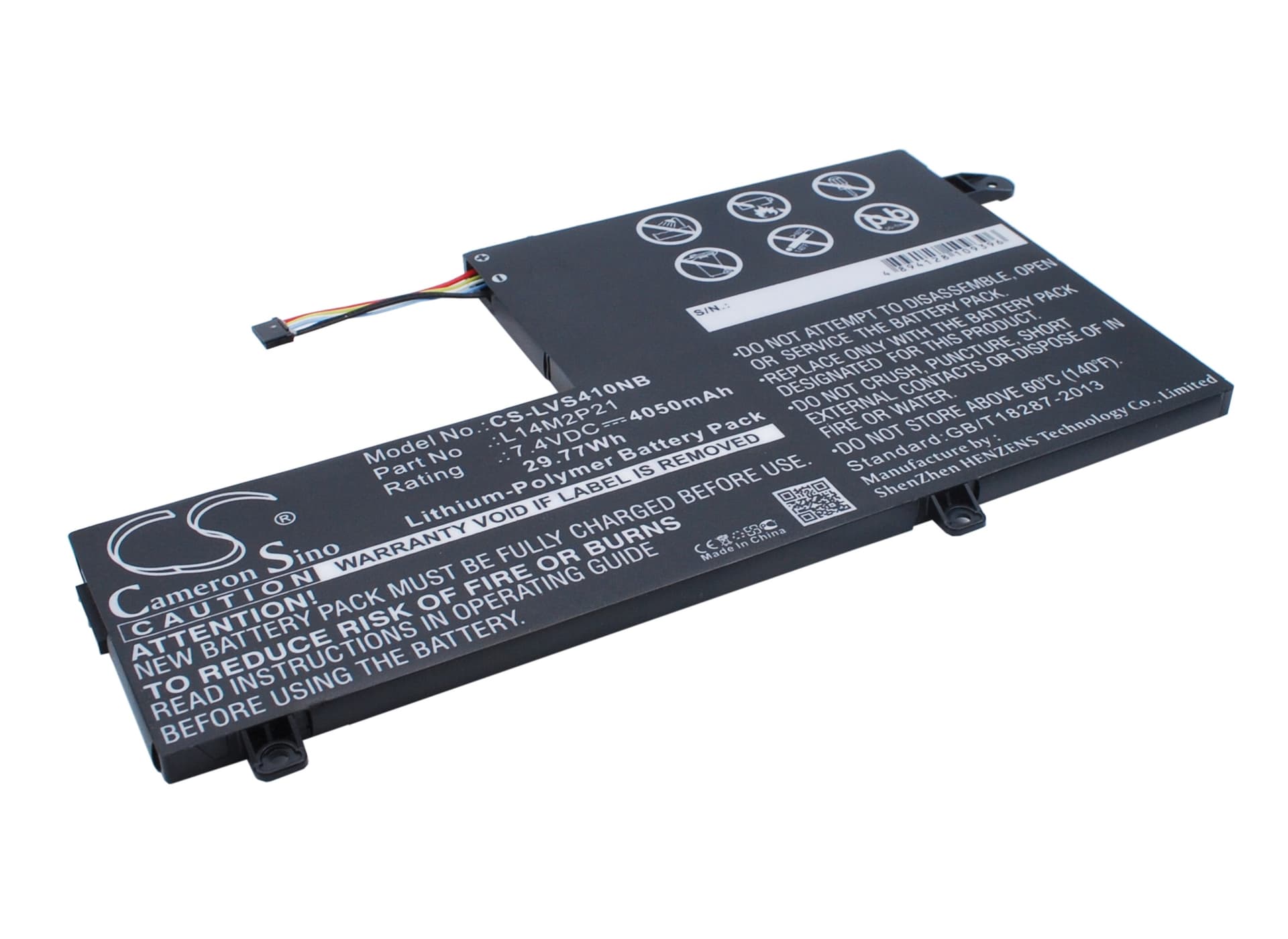 Replacement Battery for Lenovo S41 - CS-LVS410NB-1.jpg