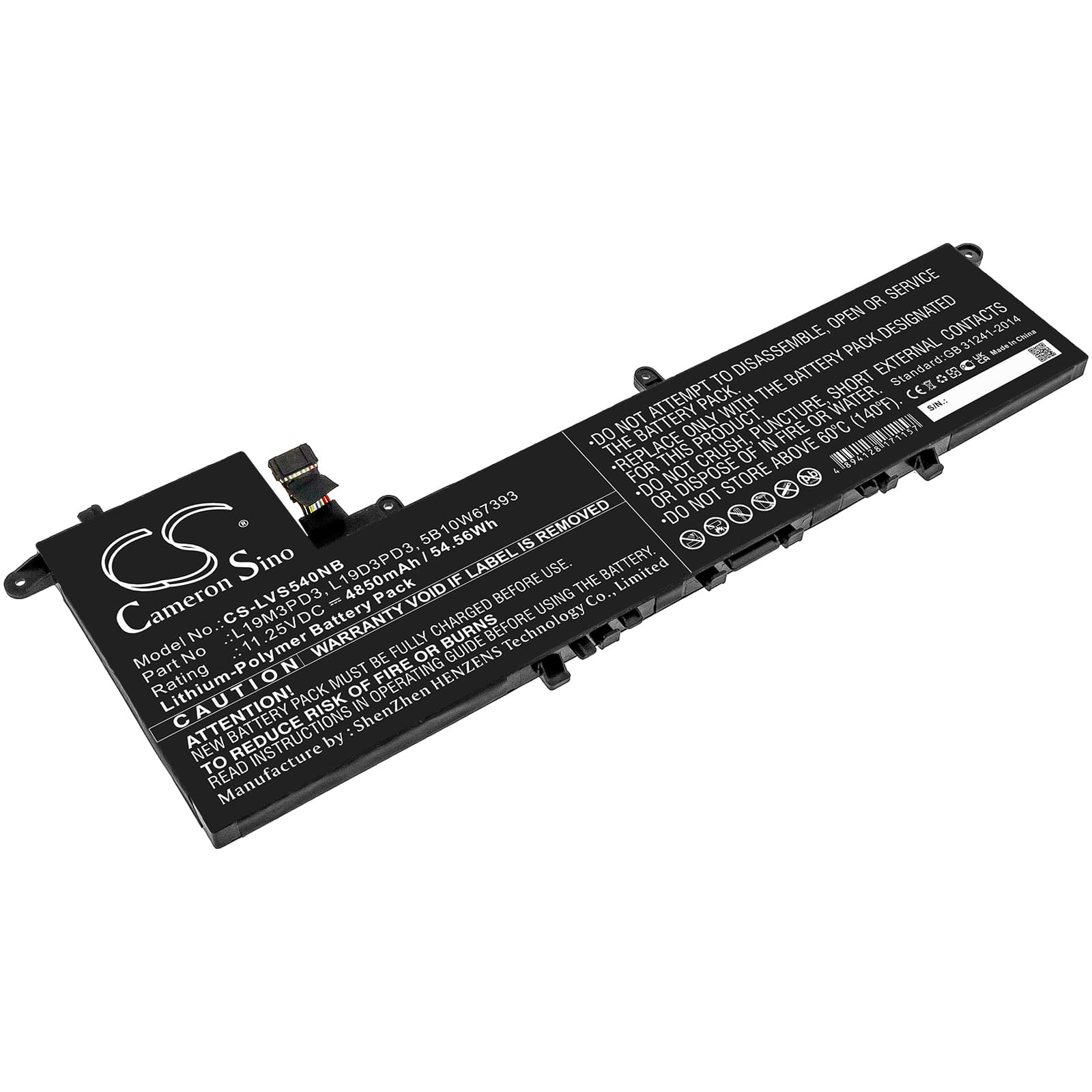 Replacement Battery for Lenovo xiaoxin Pro13 2020 - CS-LVS540NB-1.jpg