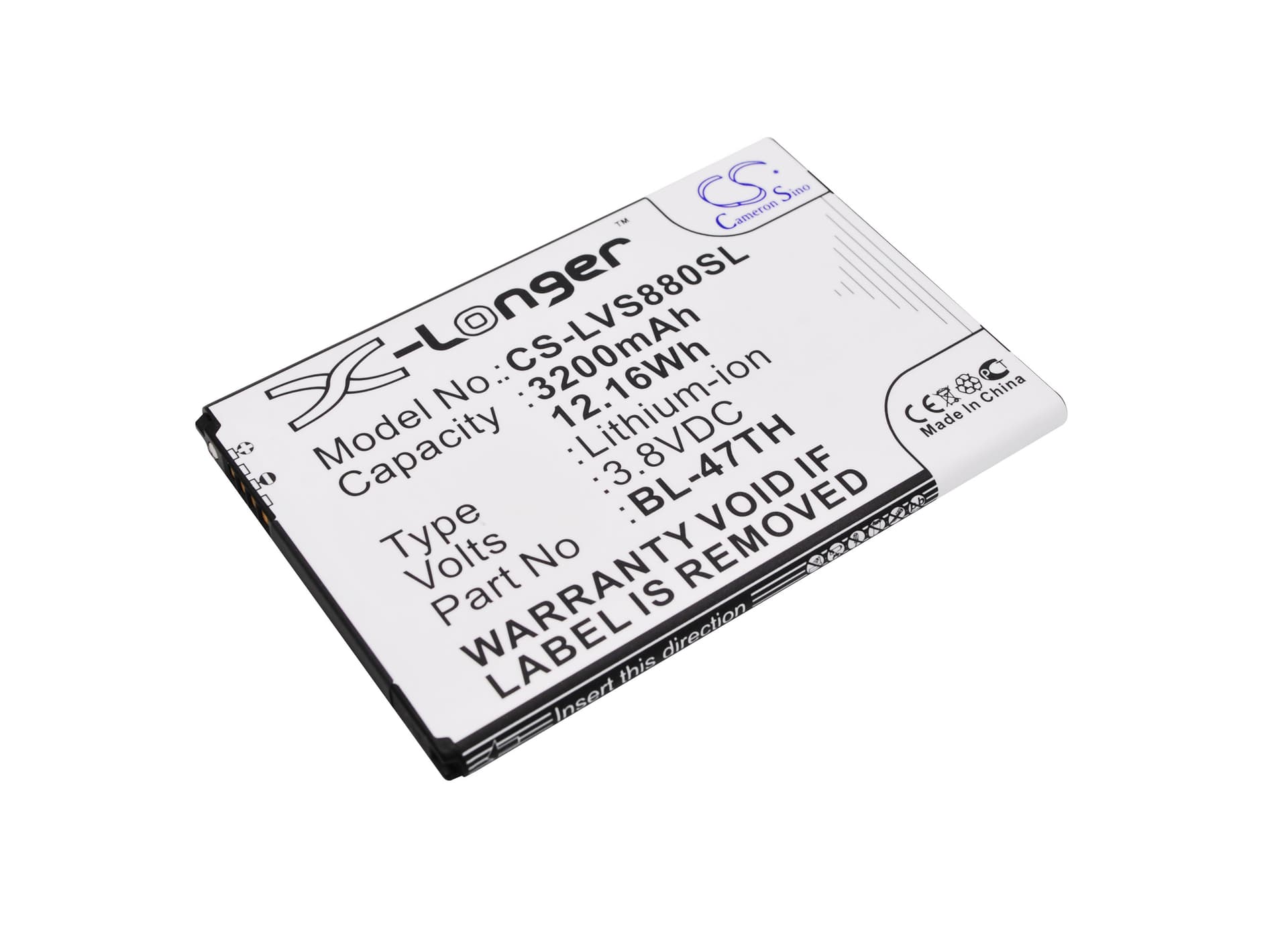 Replacement Battery for LG G Pro 2 - CS-LVS880SL-1.jpg