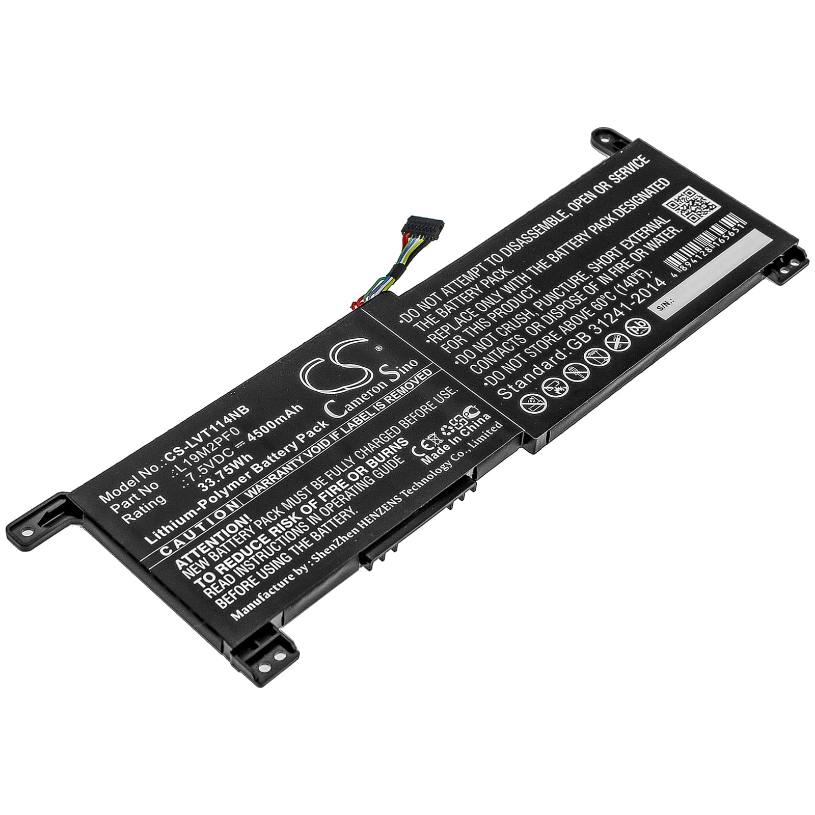 Replacement Battery for Lenovo IdeaPad 1-11ADA05(82GV) - CS-LVT114NB-1.jpg
