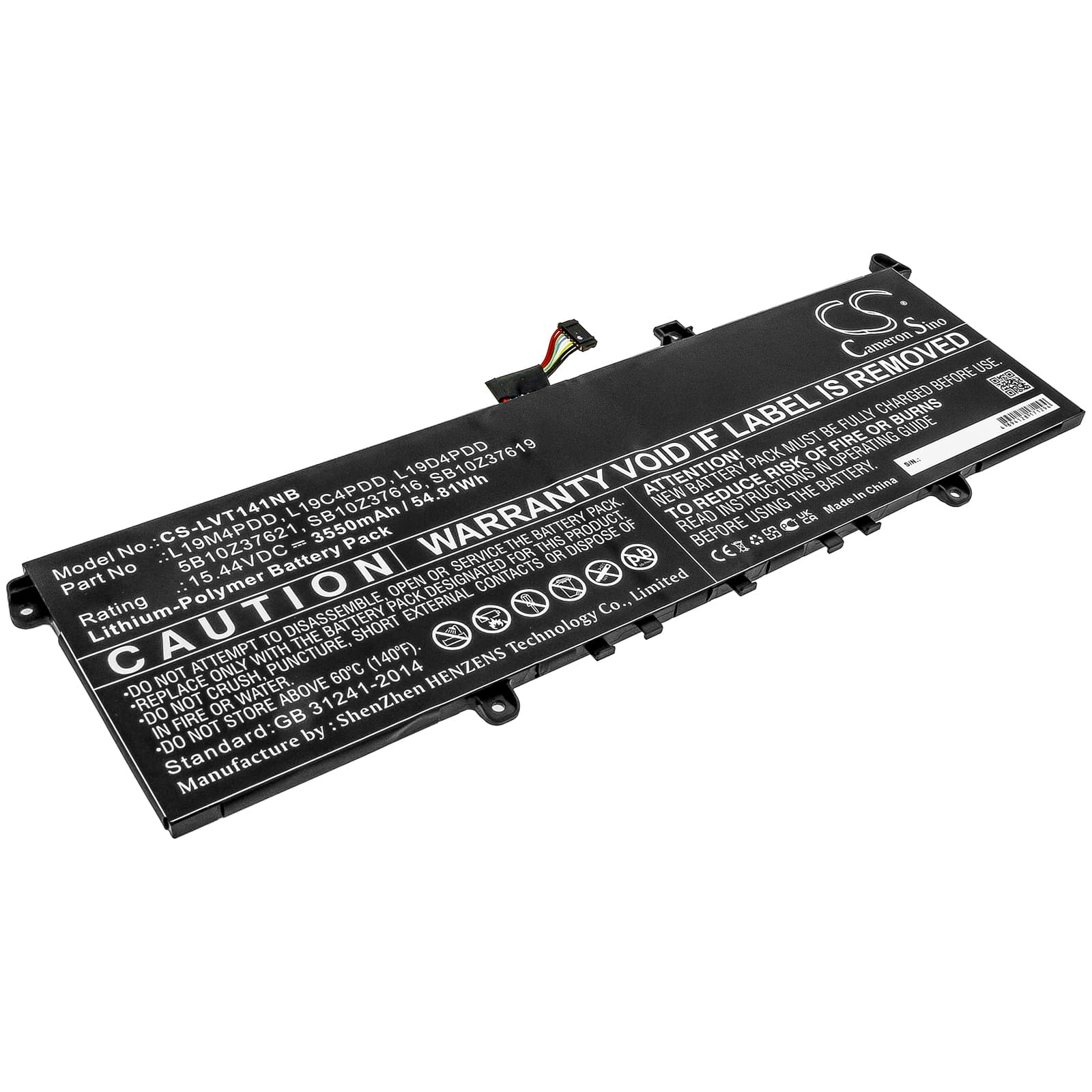Replacement Battery for Lenovo ThinkBook 13s G2 ITL-20V9000LAU - CS-LVT141NB-1.jpg