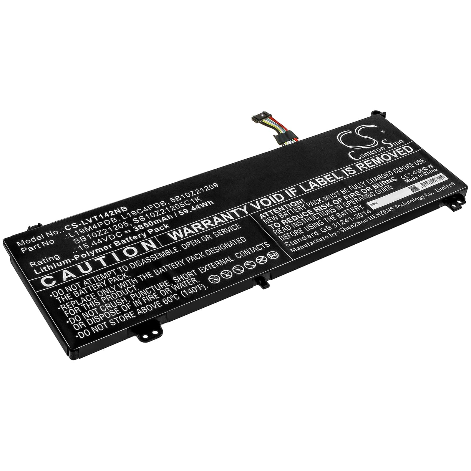 Replacement Battery for Lenovo ThinkBook 14s Yoga ITL-20WE000YAU - CS-LVT142NB-1.jpg