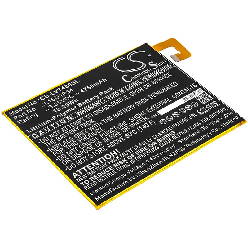 Replacement Battery for Lenovo Tab4 8 - CS-LVT480SL-1.jpg