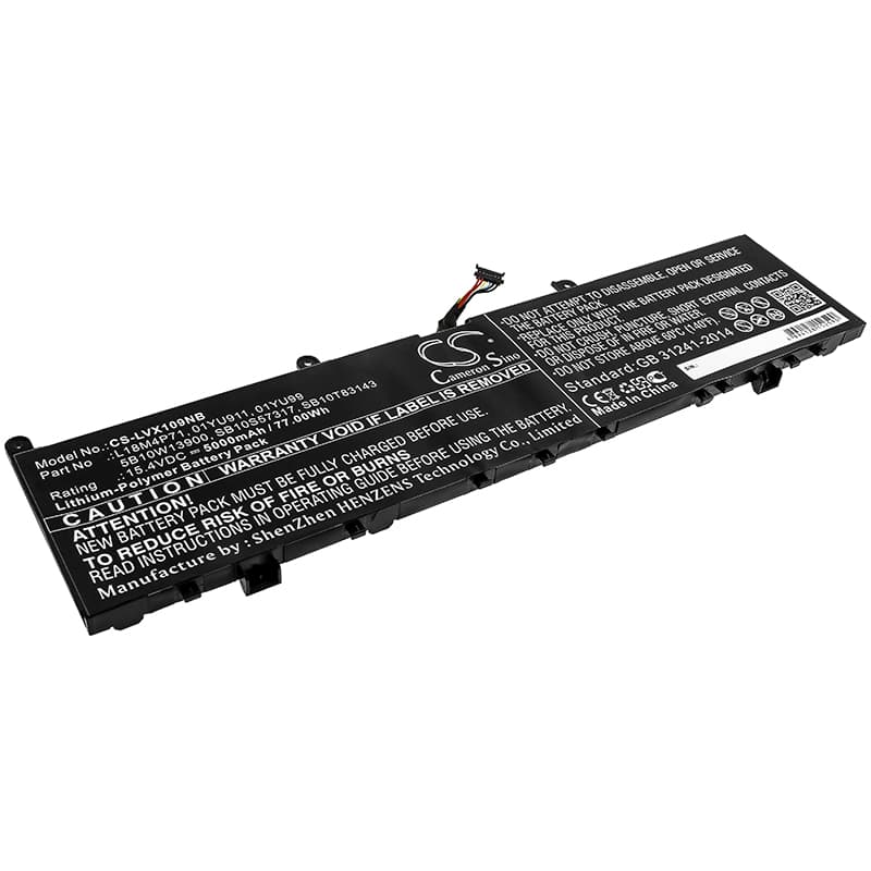 Replacement Battery for Lenovo ThinkPad P1 2019 20QTA00PCD - CS-LVX109NB-1.jpg