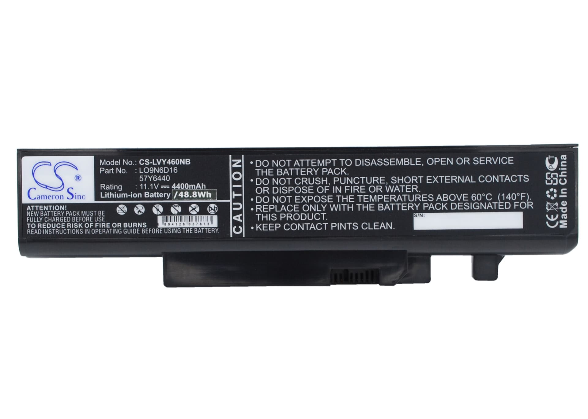 Replacement Battery for Lenovo IdeaPad Y460 - CS-LVY460NB-1.jpg