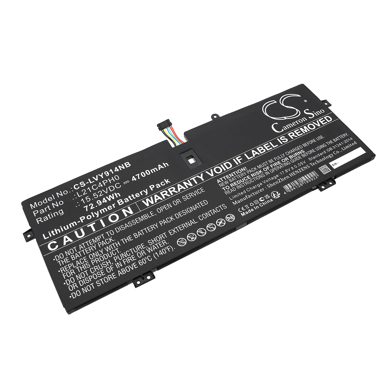 Replacement Battery for Lenovo Yoga 9 14ITL5-82BG008EPB - CS-LVY914NB-1.jpg