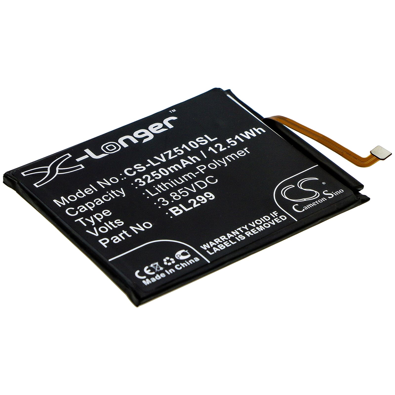 Replacement Battery for Lenovo Z5s - CS-LVZ510SL-1.jpg