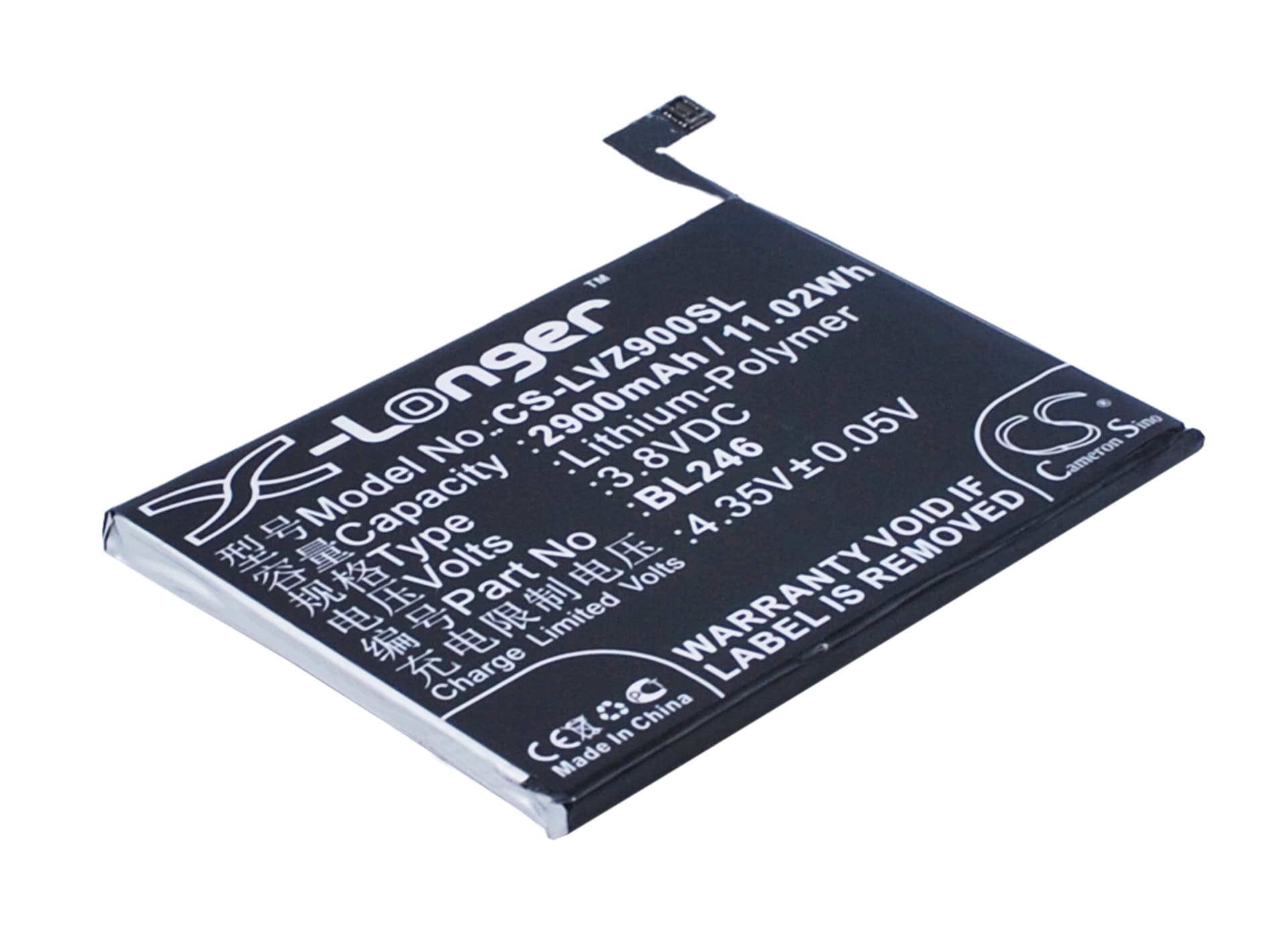Replacement Battery for Lenovo Vibe Shot - CS-LVZ900SL-1.jpg