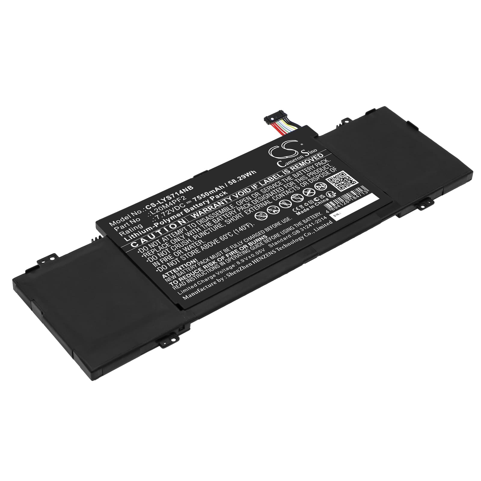 Replacement Battery for Lenovo Yoga Slim 7 Carbon 14ACN6 82L0005BVN - CS-LYS714NB-1.jpg