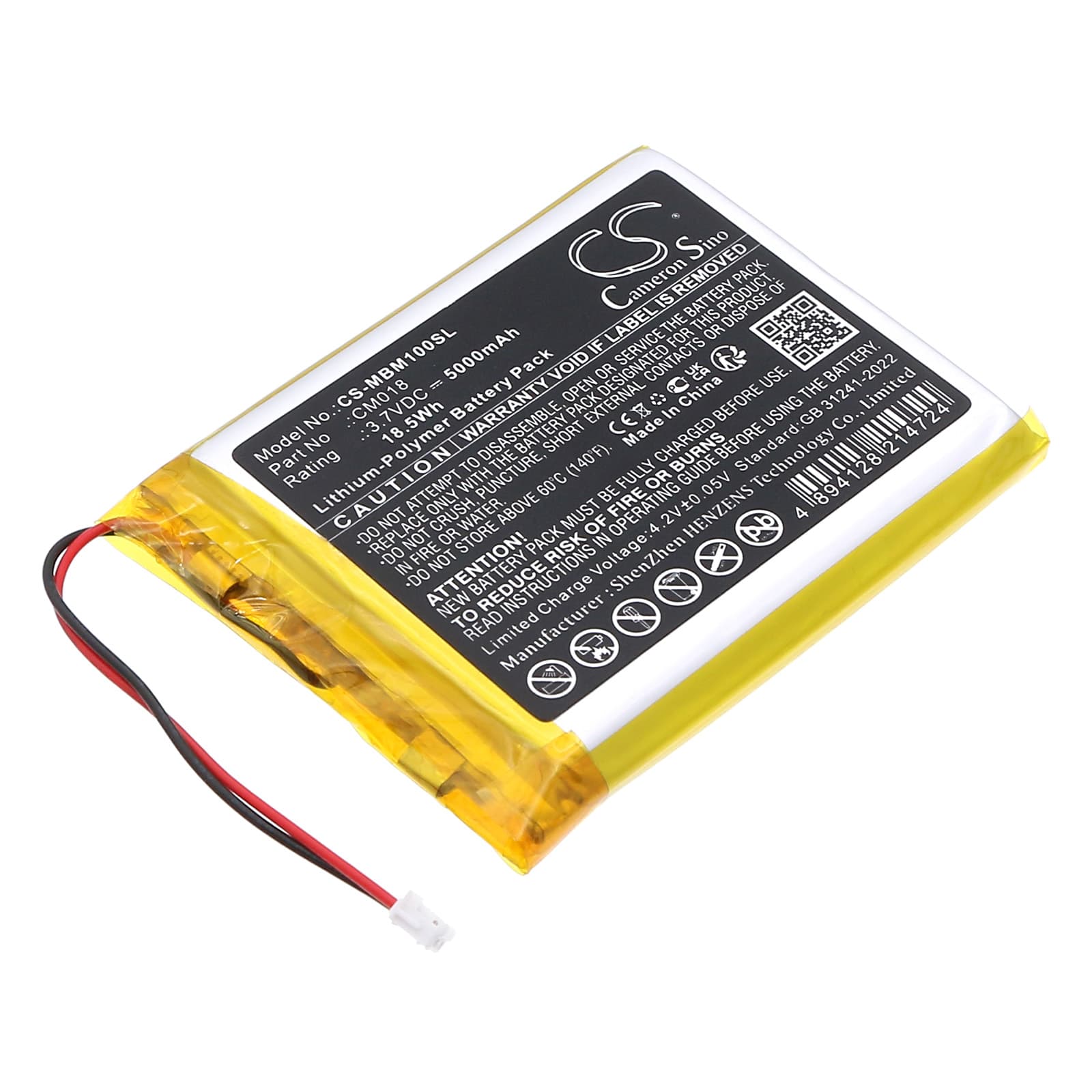 Replacement Battery for Imilab M1 - CS-MBM100SL-1.jpg