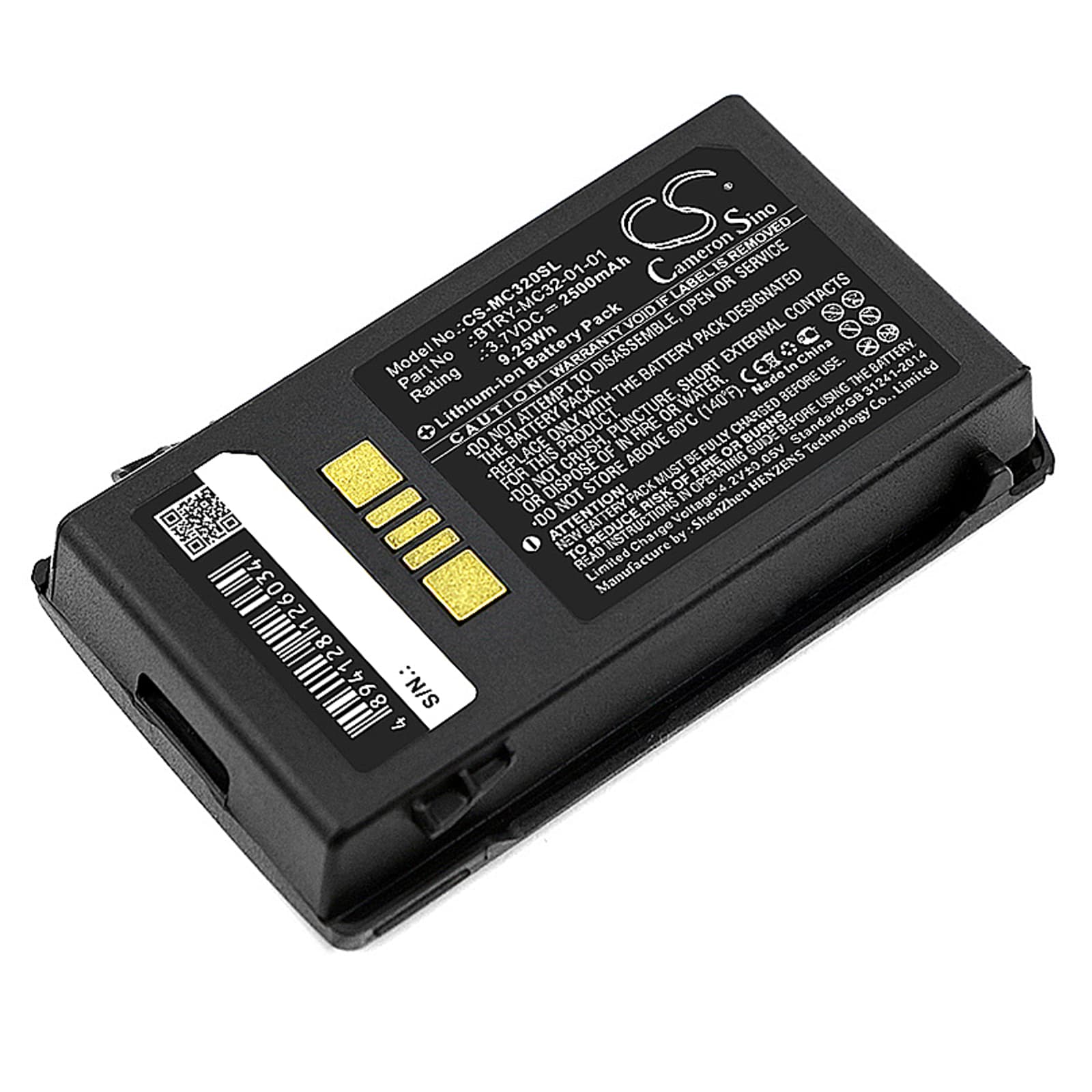 Replacement Battery for Motorola MC3200 - CS-MC320SL-1.jpg