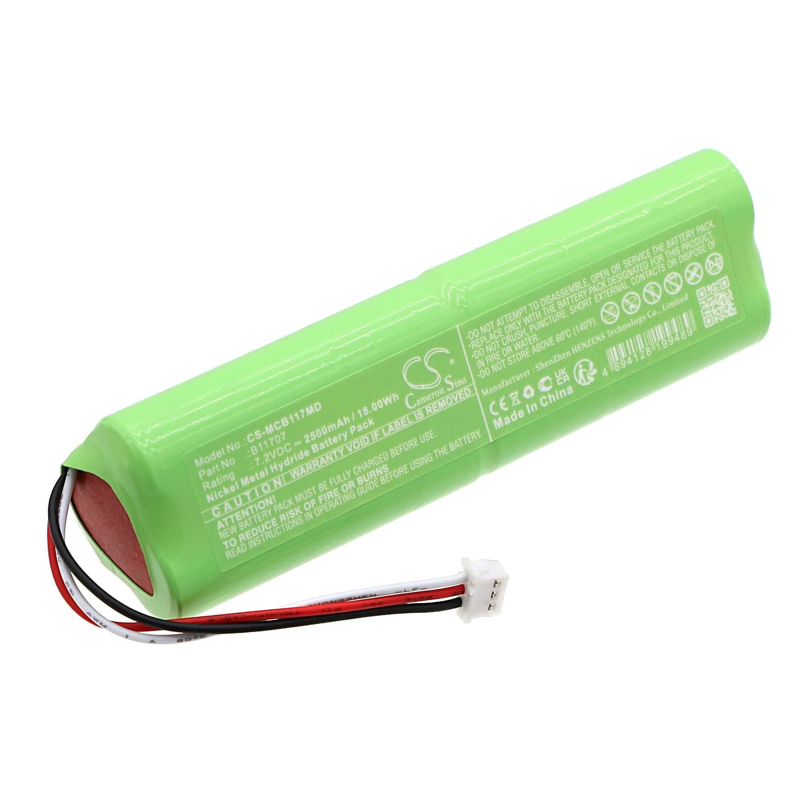 Replacement Battery for Medical Compression System ActiveCare + S.F.T - CS-MCB117MD-1.jpg