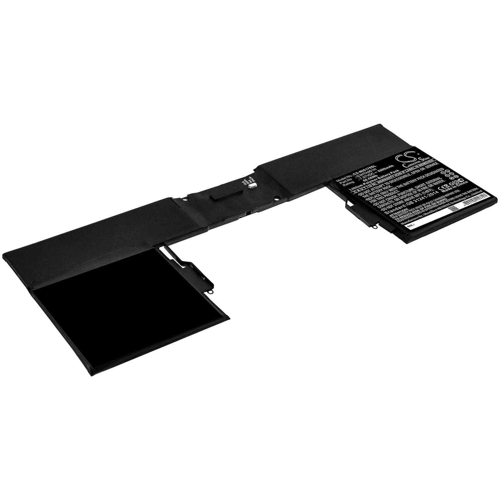 Replacement Battery for Microsoft Surface book 1785 Keyboard - CS-MCK178SL-1.jpg