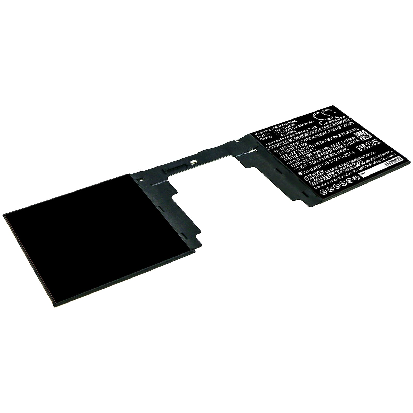 Replacement Battery for Microsoft Surface Book 2nd 15" 1793 Keyboard - CS-MCK179SL-1.jpg