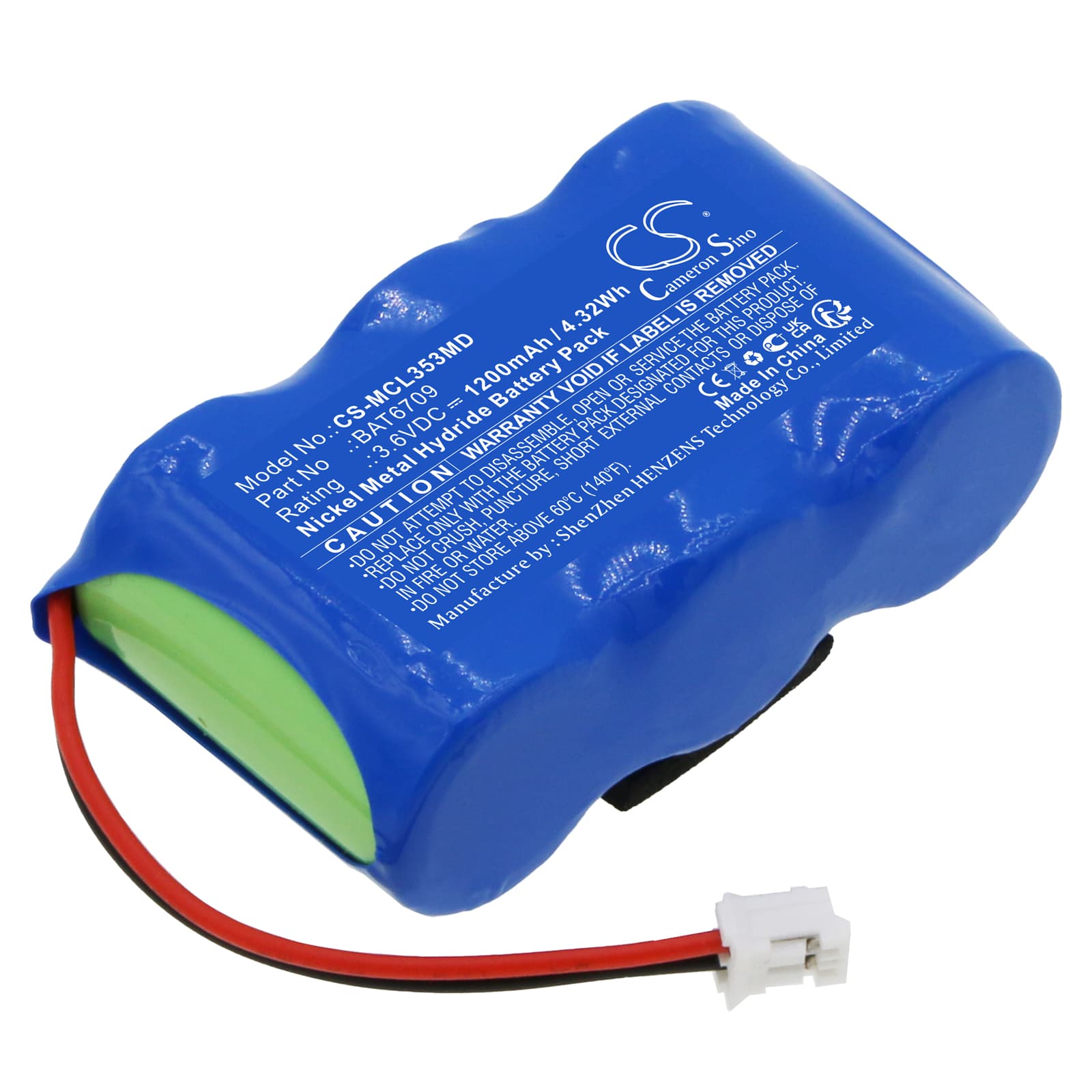Replacement Battery for Micro Medical MicroLoop 3535 Spirometer - CS-MCL353MD-1.jpg