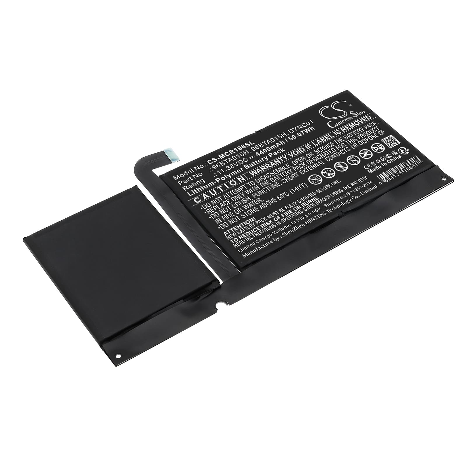Replacement Battery for Microsoft Surface Pro 8 - CS-MCR198SL-1.jpg