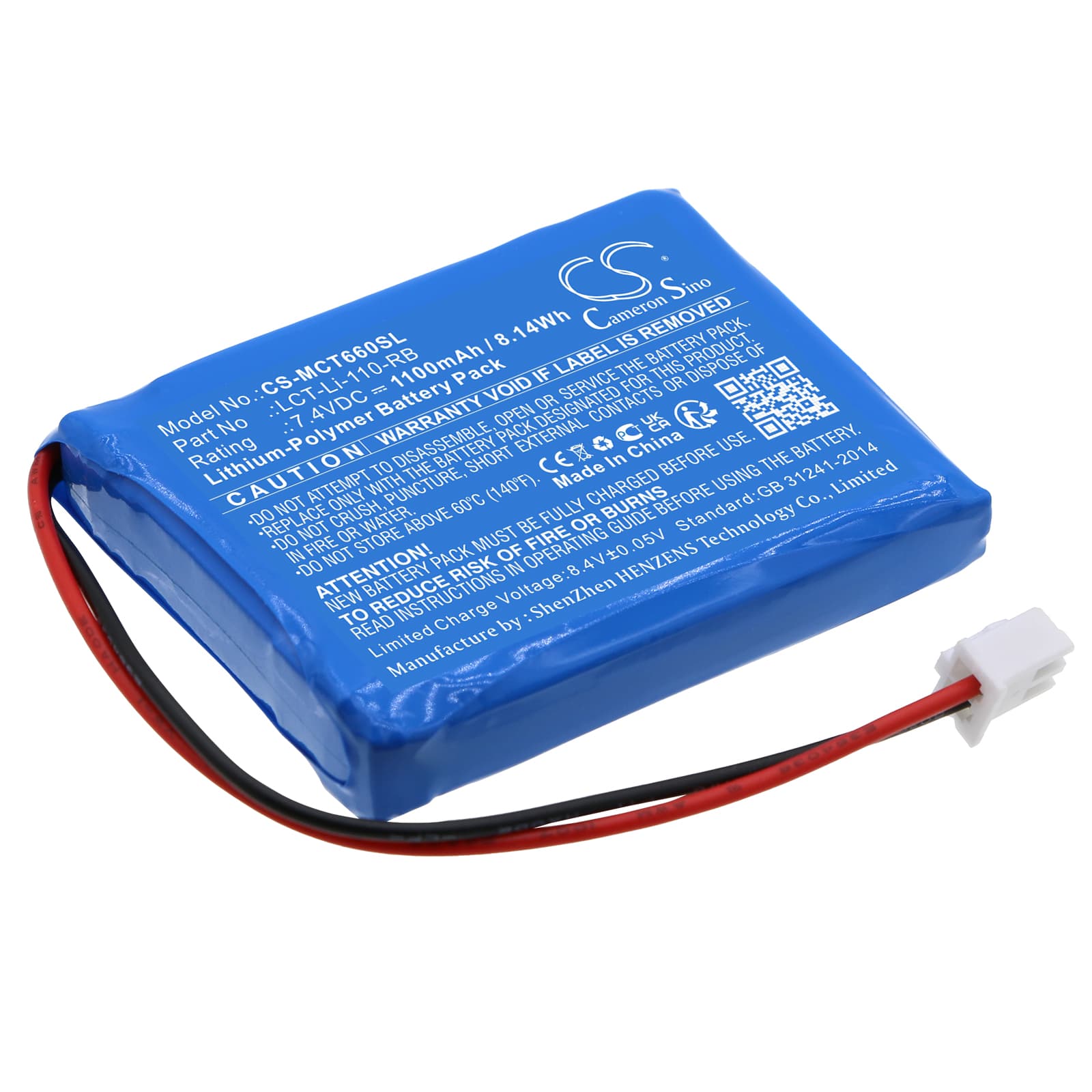Replacement Battery for Tree LCT-Li-7 - CS-MCT660SL-1.jpg