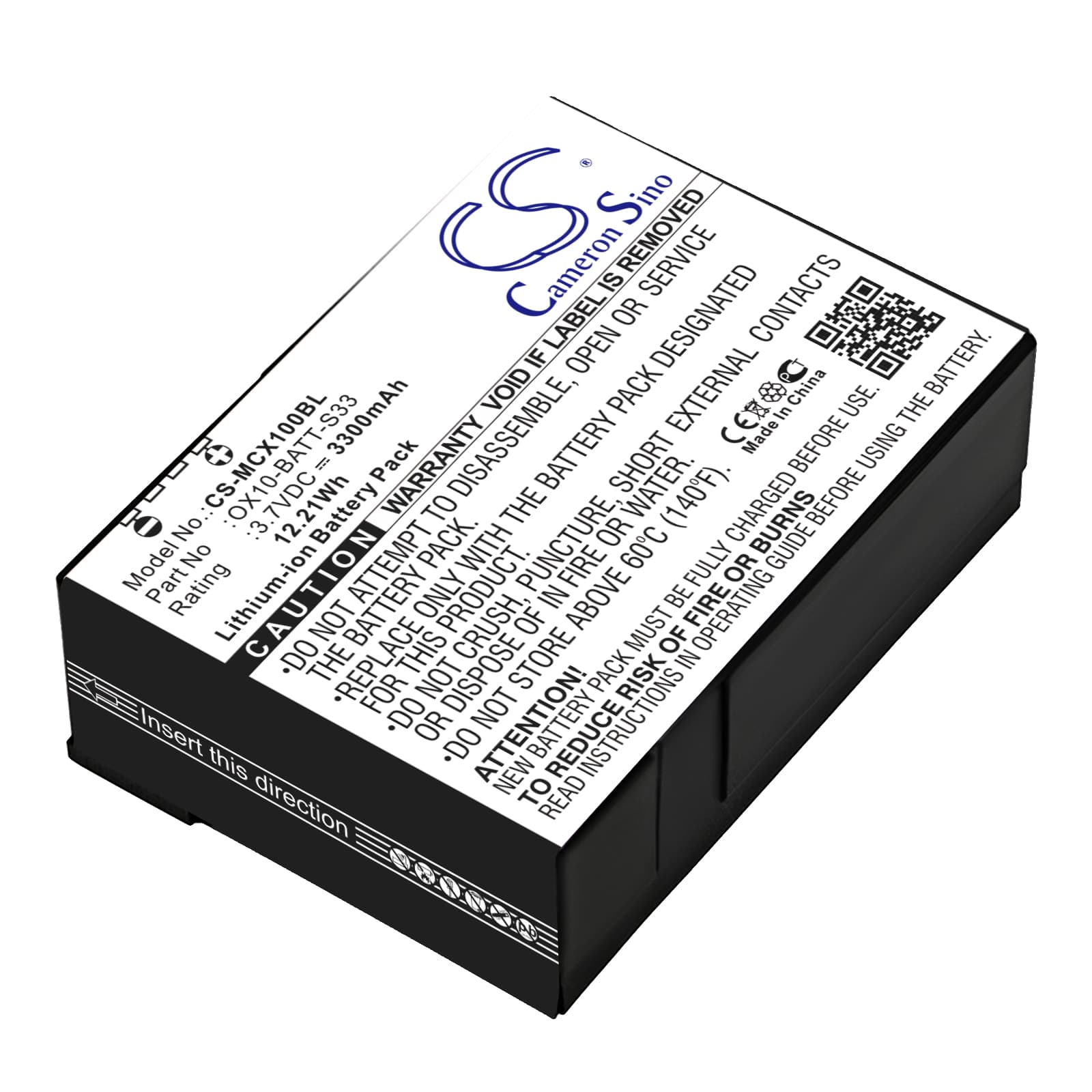 Replacement Battery for M3 Mobile Orange