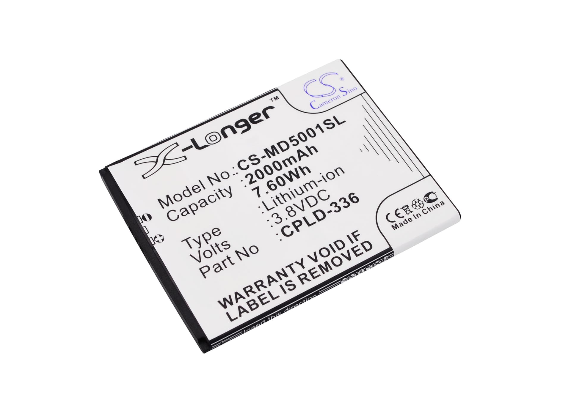 Replacement Battery for Medion Life P5001 - CS-MD5001SL-1.jpg