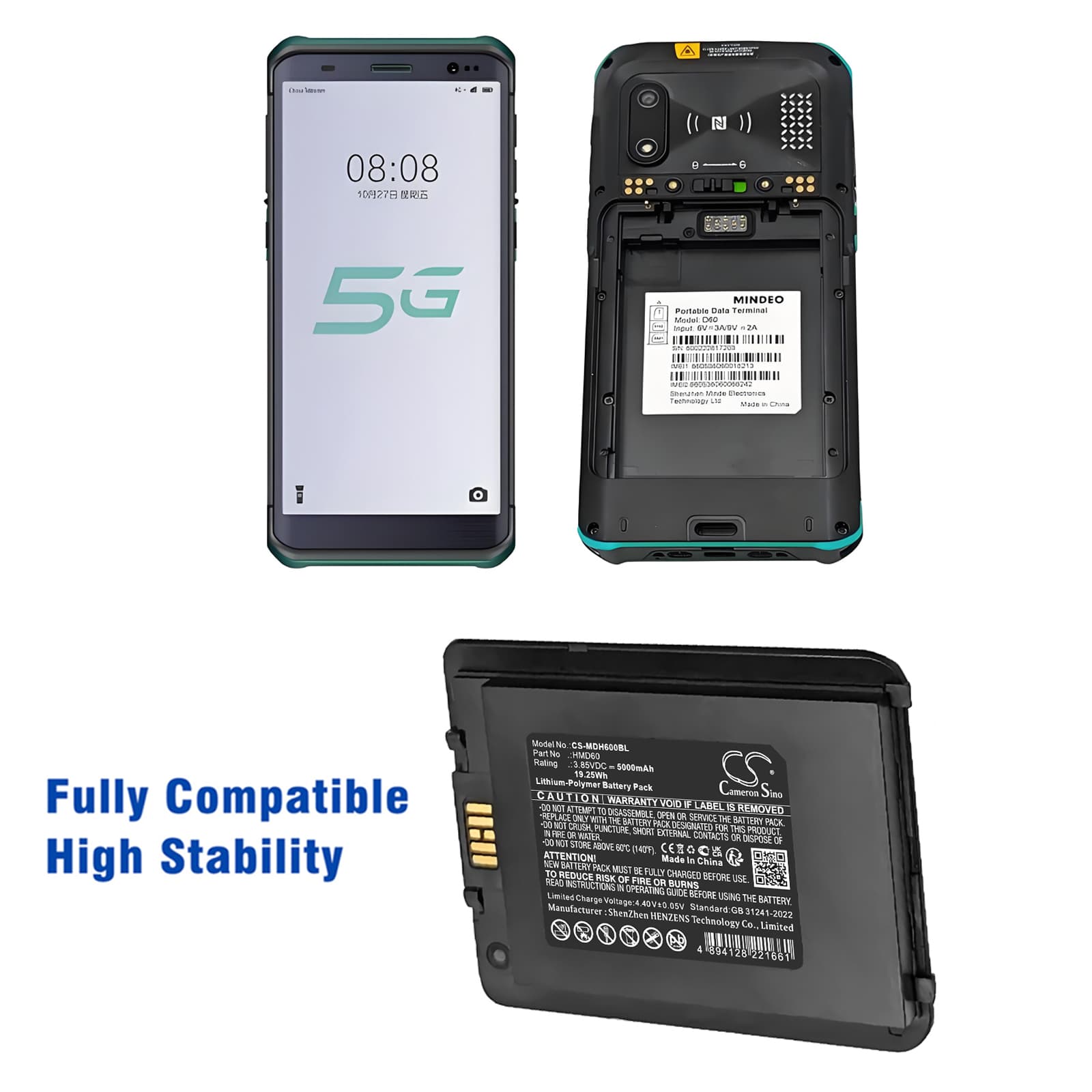 Replacement Battery for Mindeo M60 - CS-MDH600BL-1.jpg