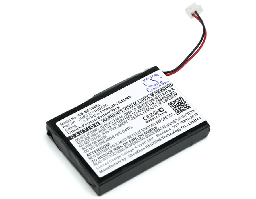 Replacement Battery for Radio Shack 55026650 - CS-ME500XL-1.jpg