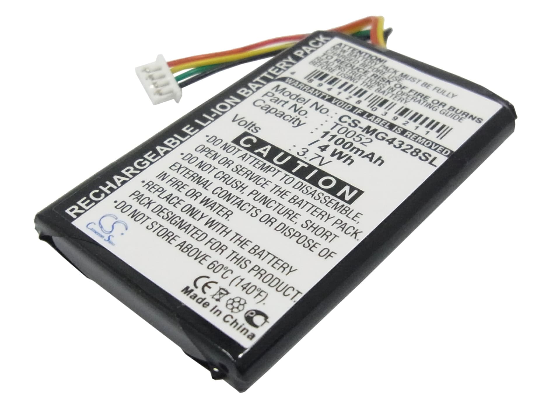 Replacement Battery for Typhoon Myguide 4328 - CS-MG4328SL-1.jpg