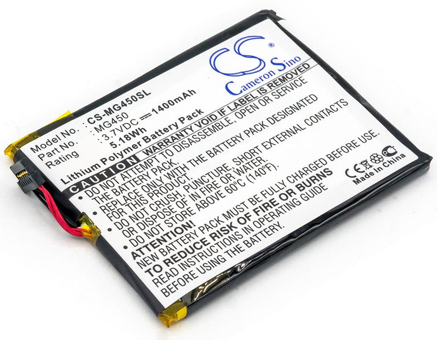 Replacement Battery for Typhoon MyGuide 4500 - CS-MG450SL-1.jpg