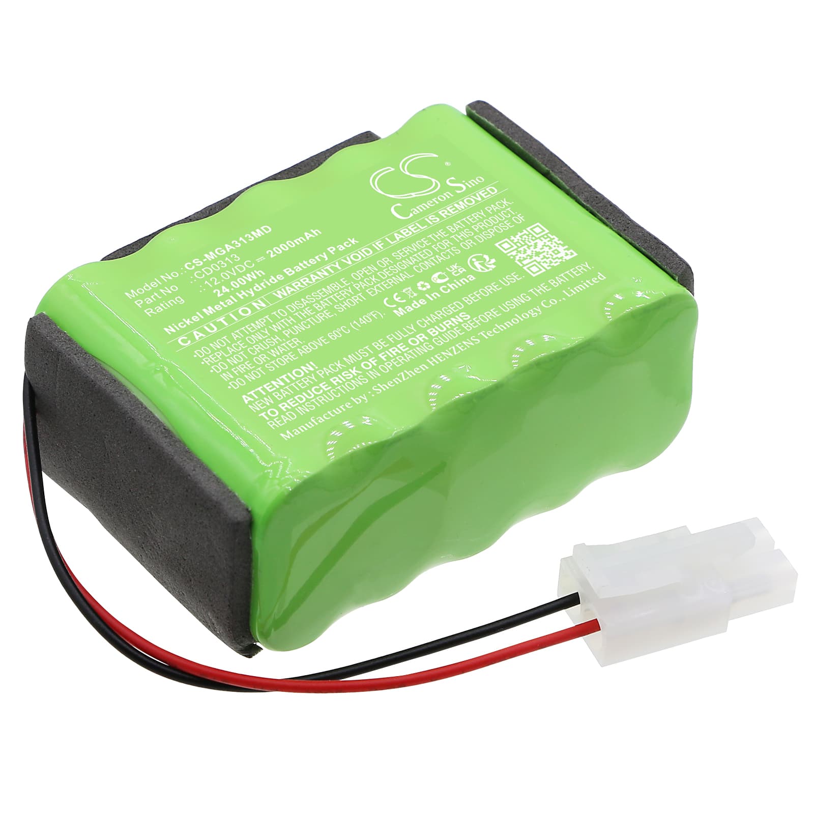 Replacement Battery for Mangar Airflo 12 - CS-MGA313MD-1.jpg