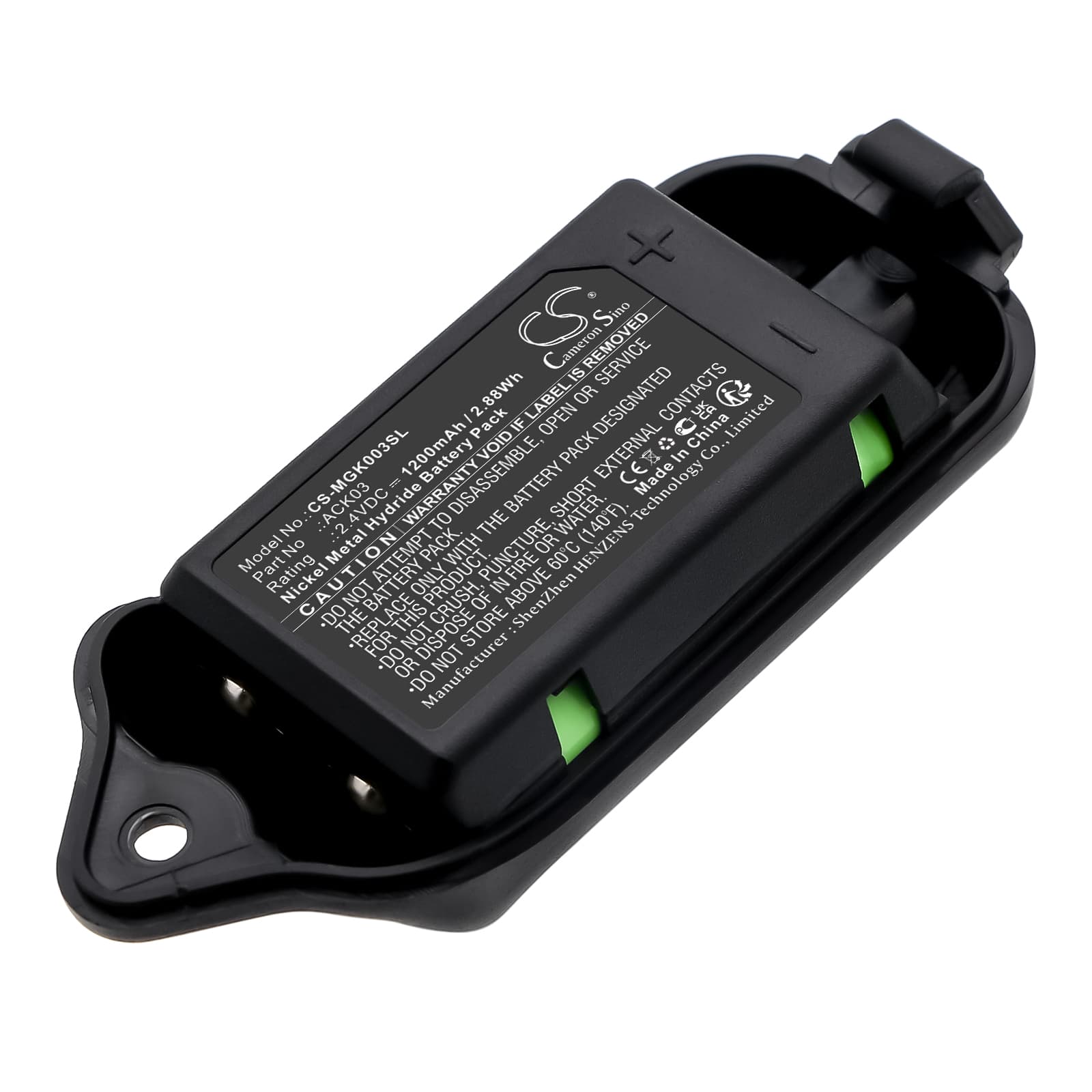 Replacement Battery for 3M Peltor Lite-Com Basic