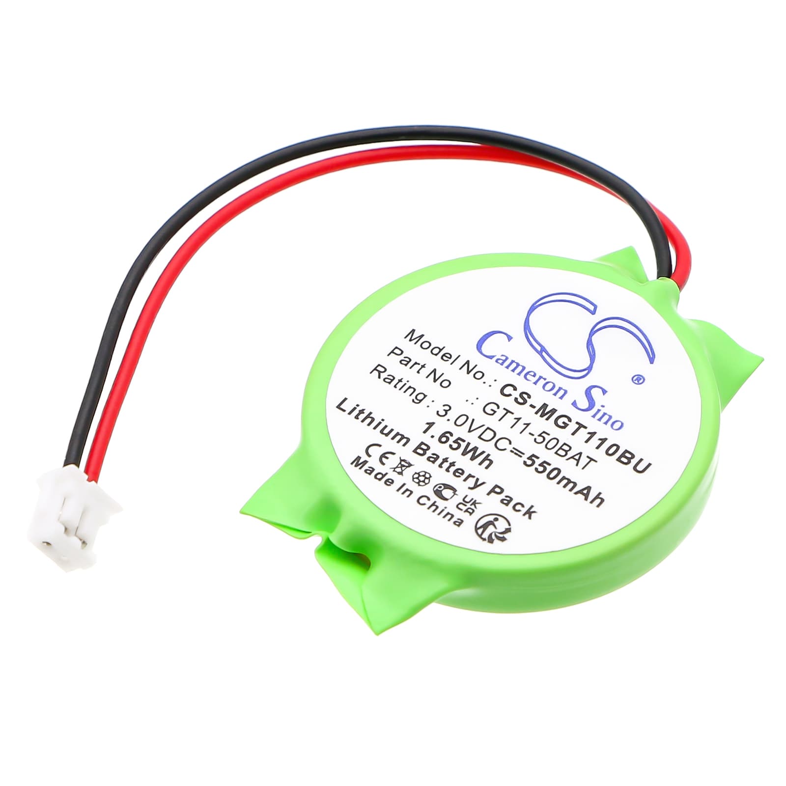 Replacement Battery for Mitsubishi GT10 graphic terminals - CS-MGT110BU-1.jpg