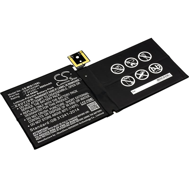 Replacement Battery for Microsoft Surface Pro 6 1807