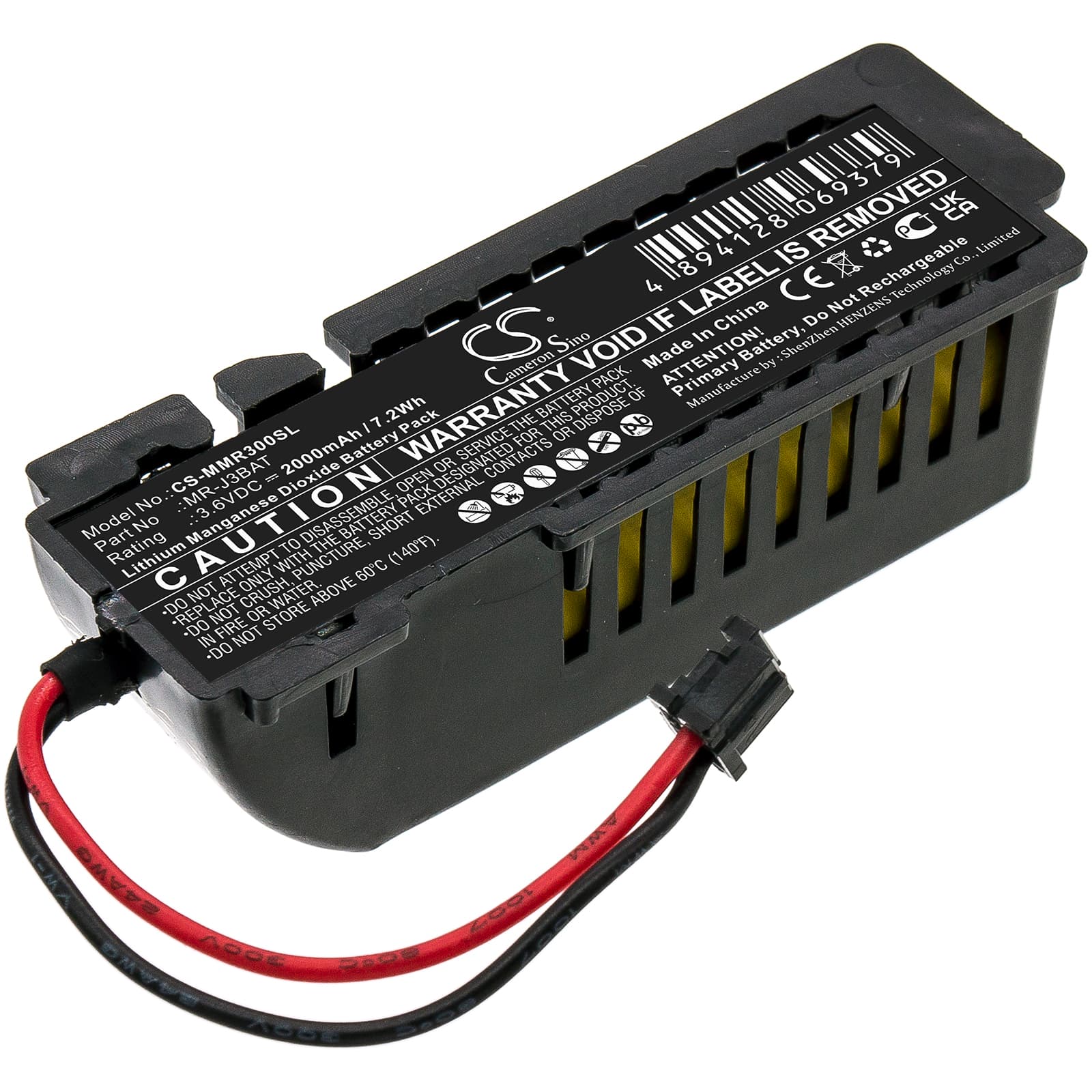 Replacement Battery for Mitsubishi MelServo MR-J3 - CS-MMR300SL-1.jpg