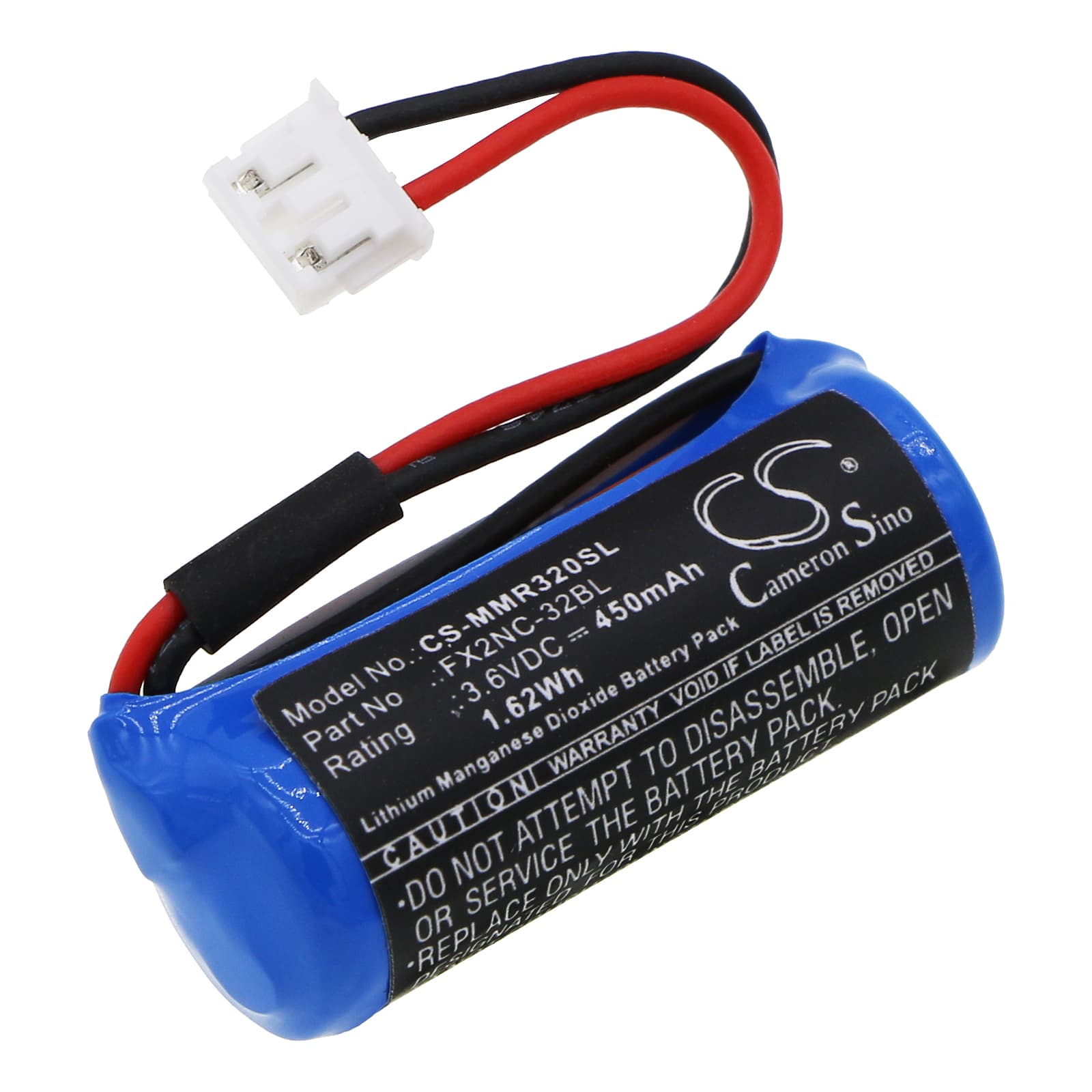 Replacement Battery for Mitsubishi FX2NC series controllers - CS-MMR320SL-1.jpg
