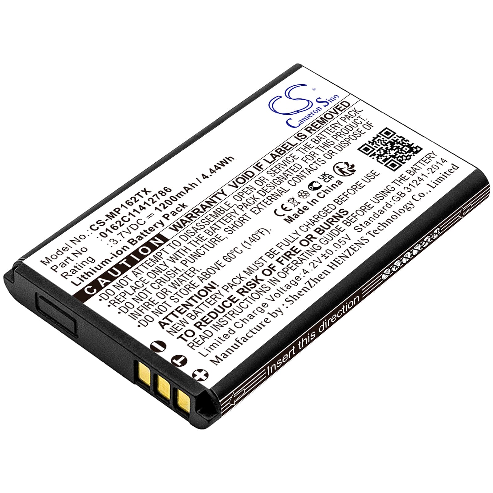 Replacement Battery for MX Pro MX Pro TV-Box - CS-MP162TX-1.jpg