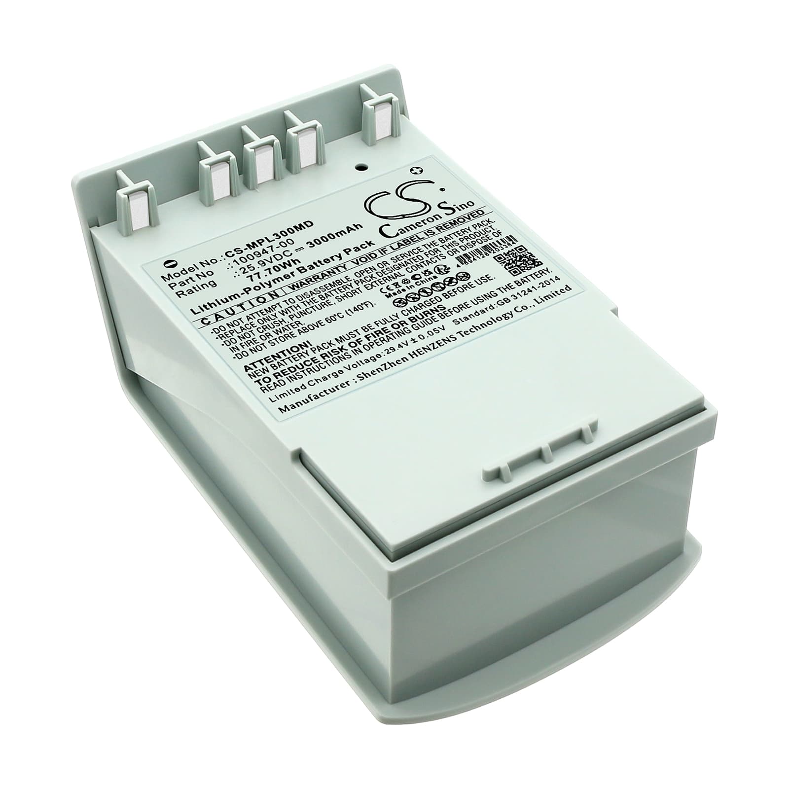 Replacement Battery for Physio-Control LUCAS 2 - CS-MPL300MD-1.jpg