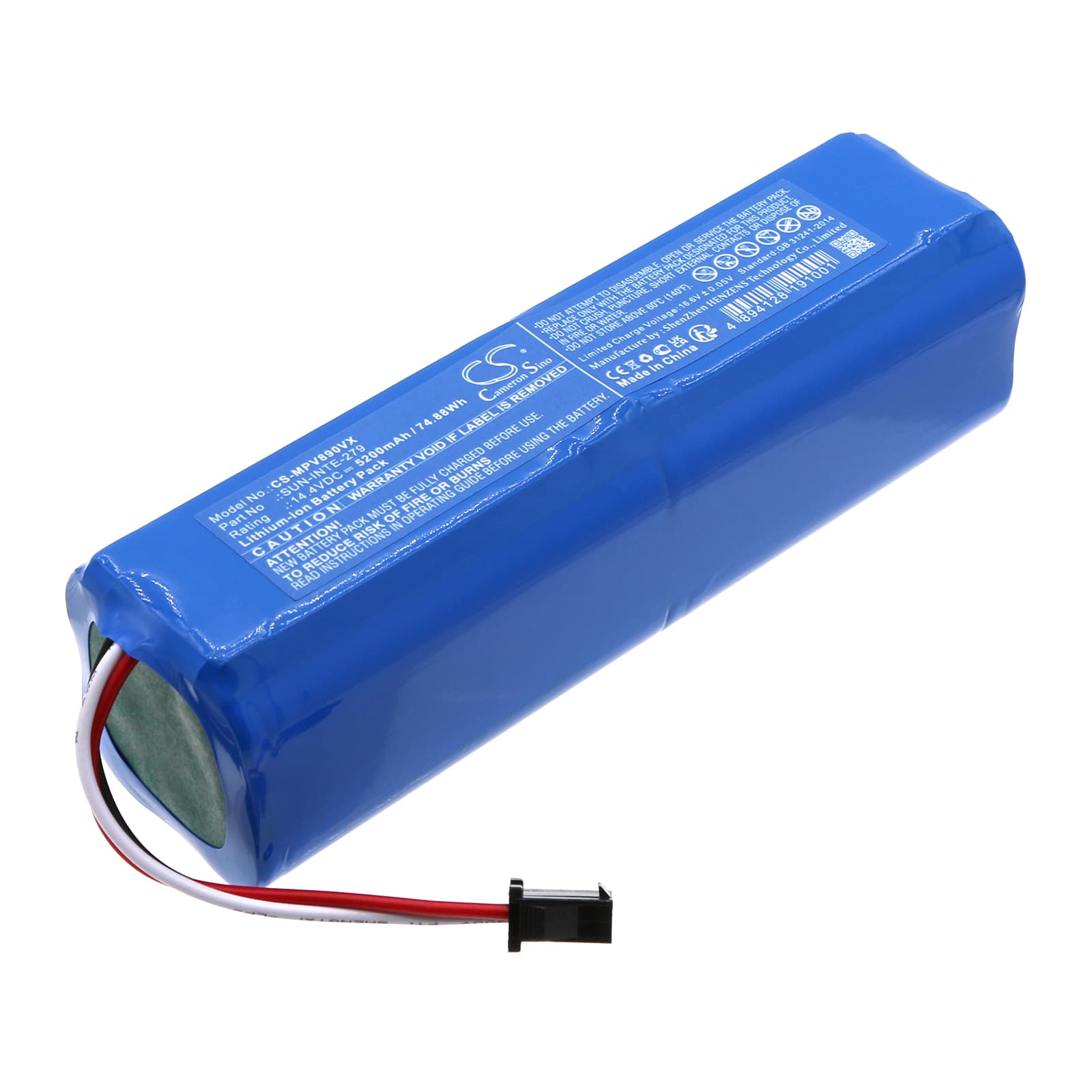 Replacement Battery for Tesvor S6 Turbo - CS-MPV890VX-1.jpg